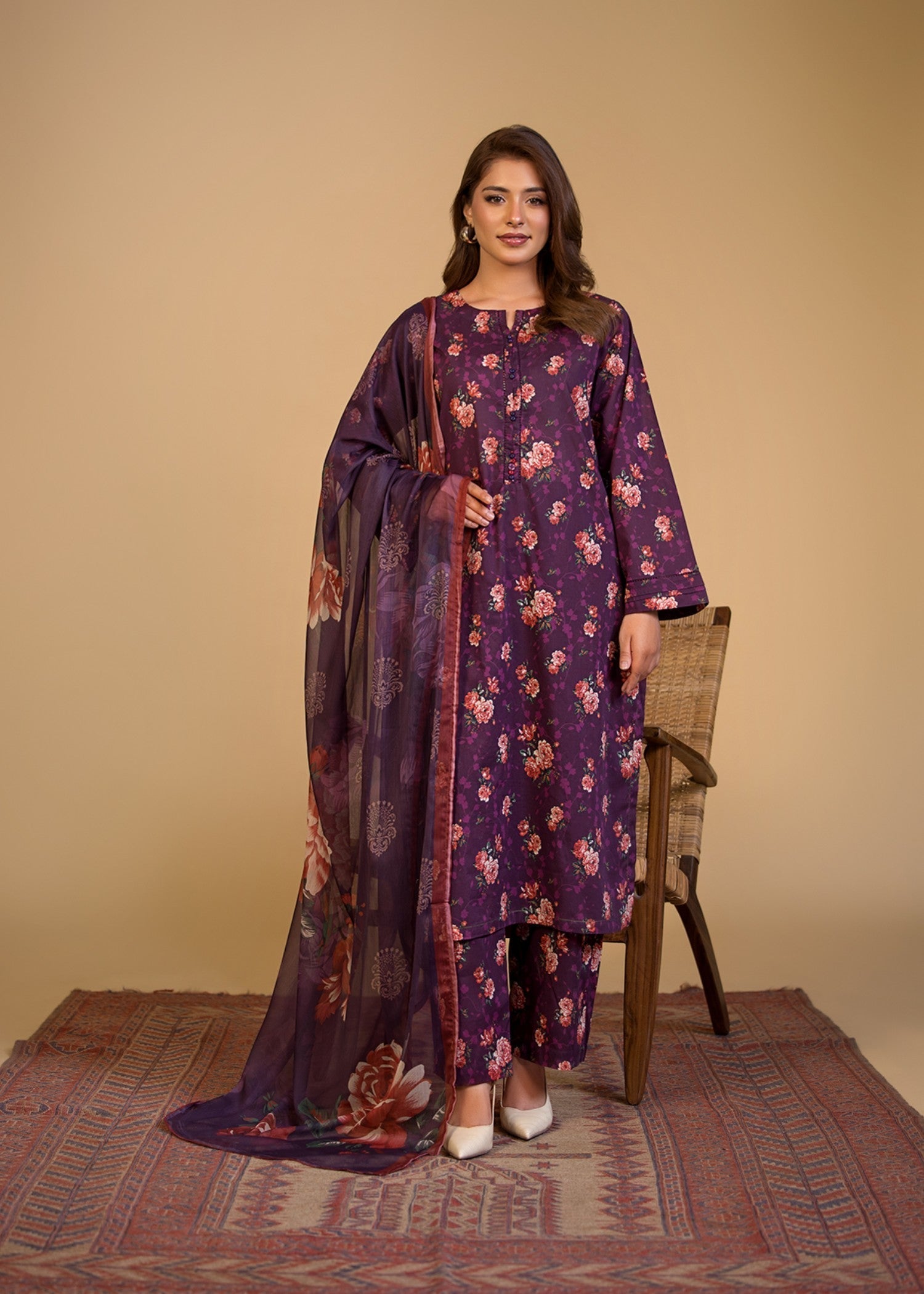 Bin Tayyab (BT006286 PPR) Women 3pcs