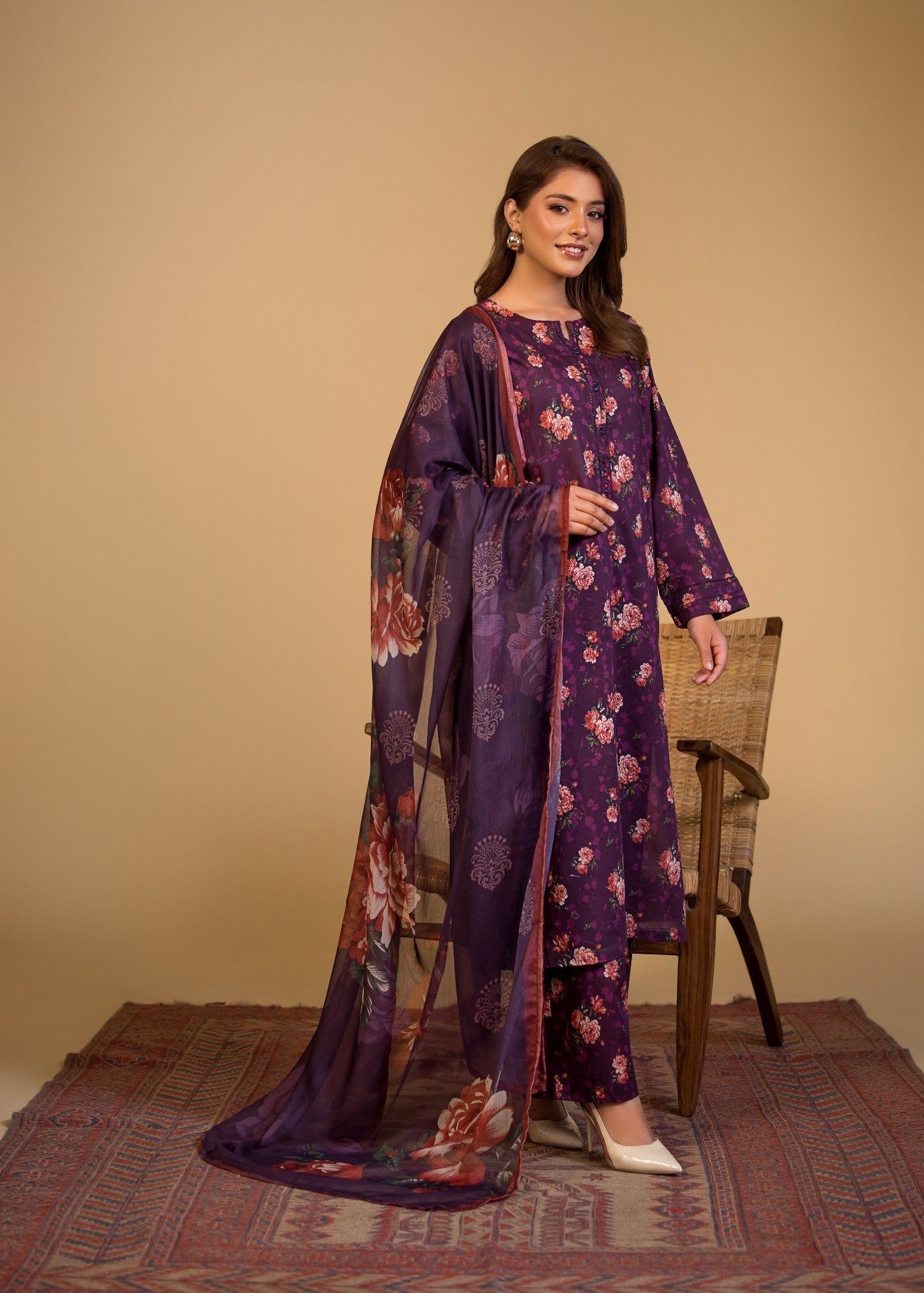 Bin Tayyab (BT006286 PPR) Women 3pcs