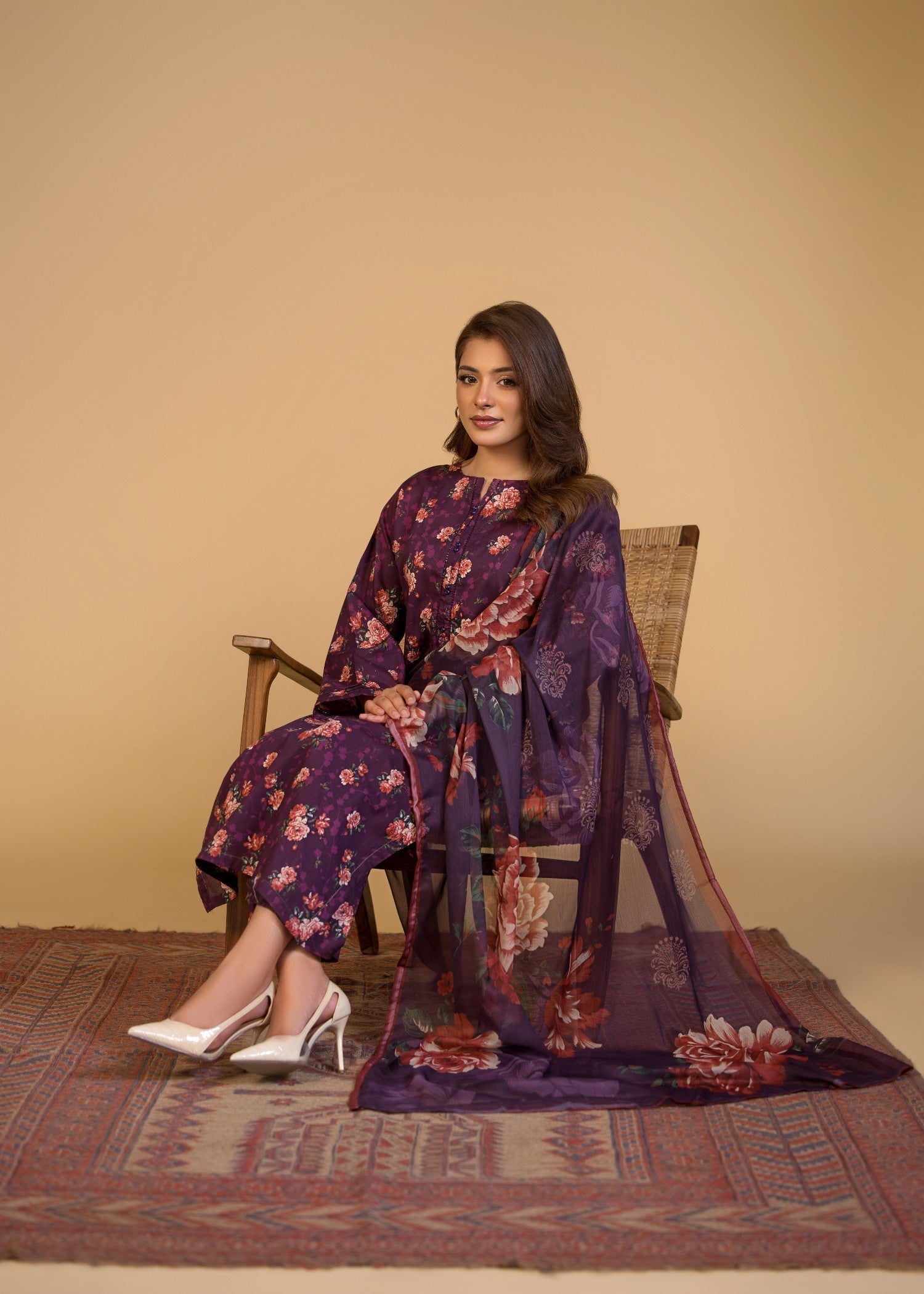 Bin Tayyab (BT006286 PPR) Women 3pcs