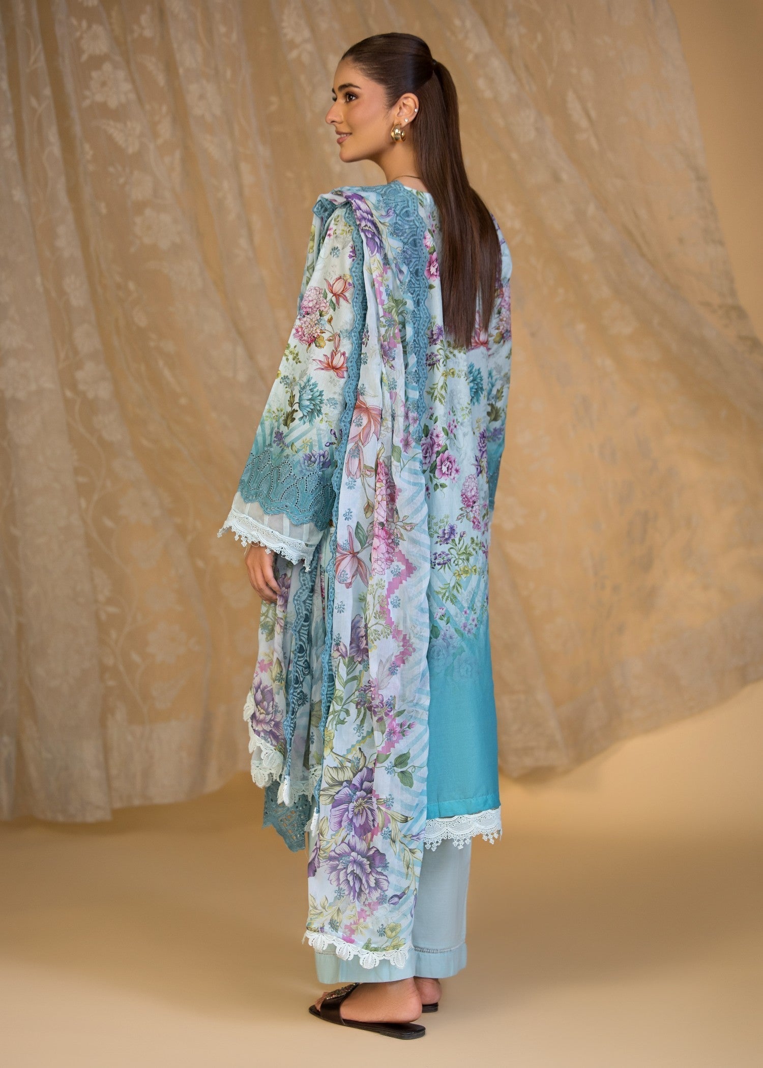 Bin Tayyab (BT006267 FRO) Women 3pcs