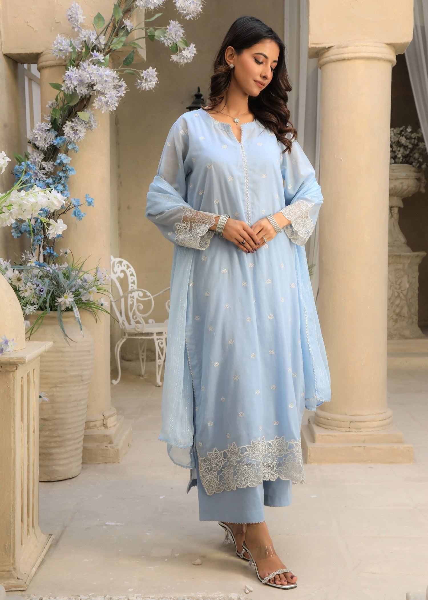 Najia Zia Courage Stitched Set Women 4pcs