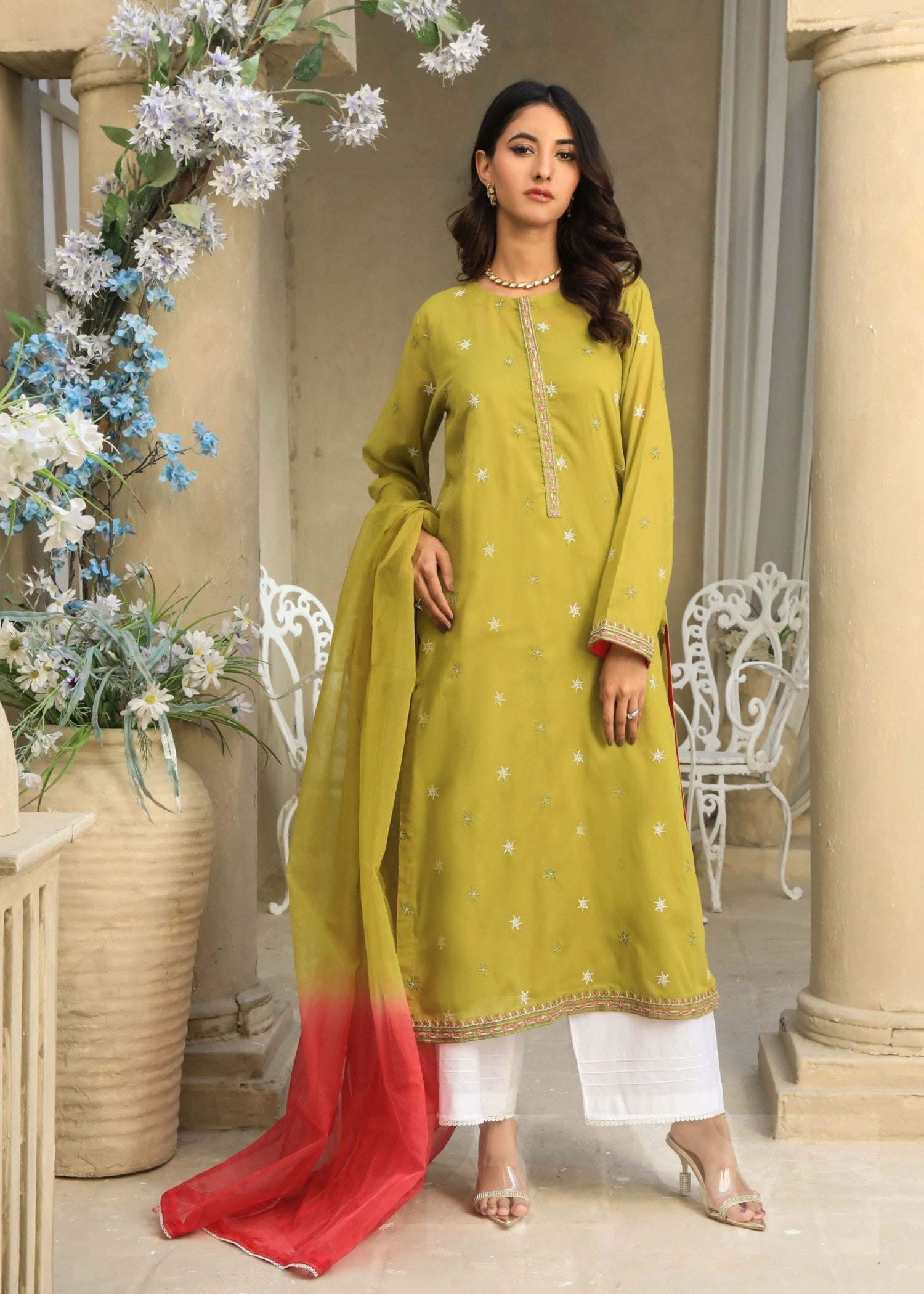 Najia Zia Compassion Stitched Set Women 4pcs