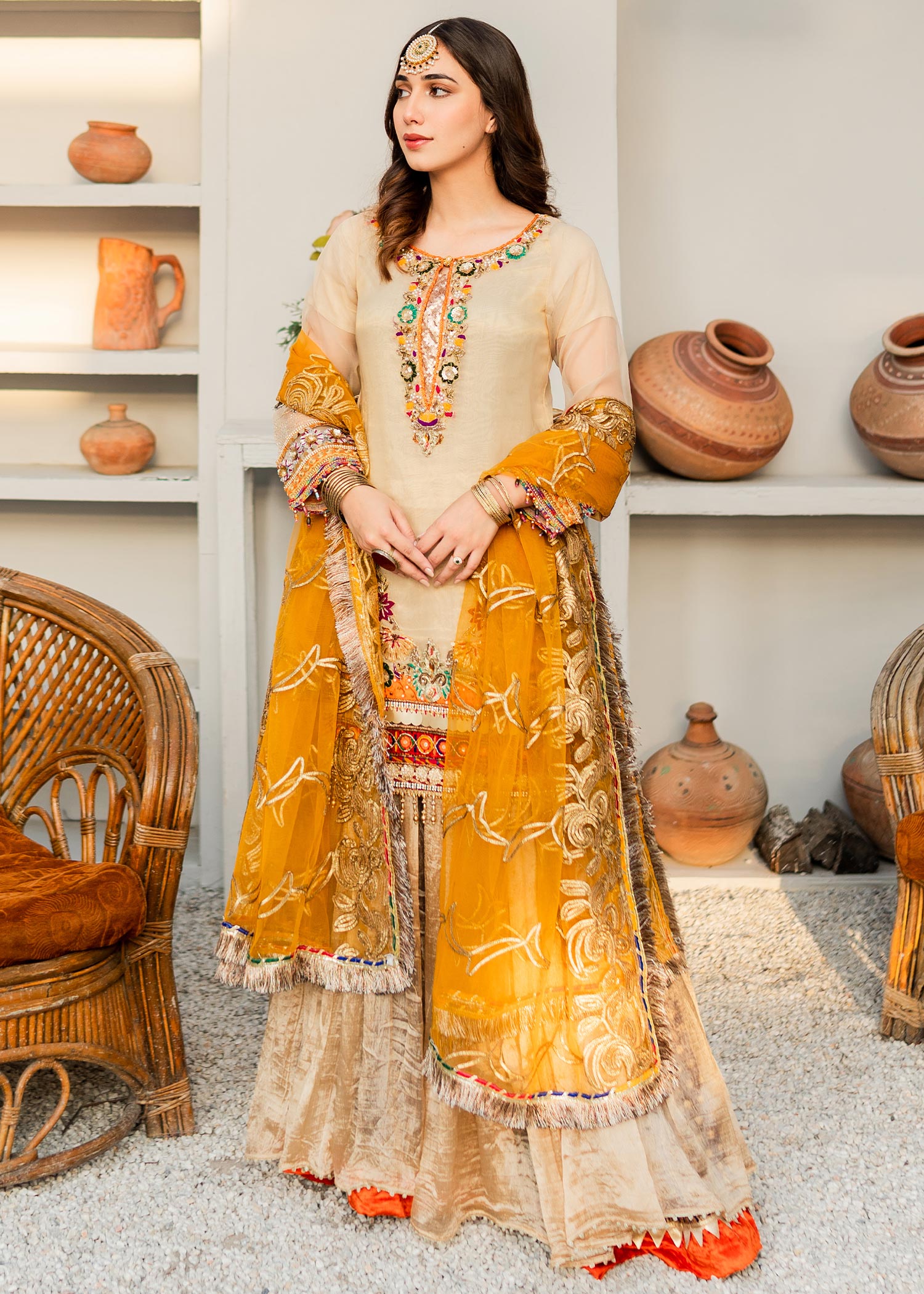 Khuda Baksh Creations Z 238 Women 4pcs