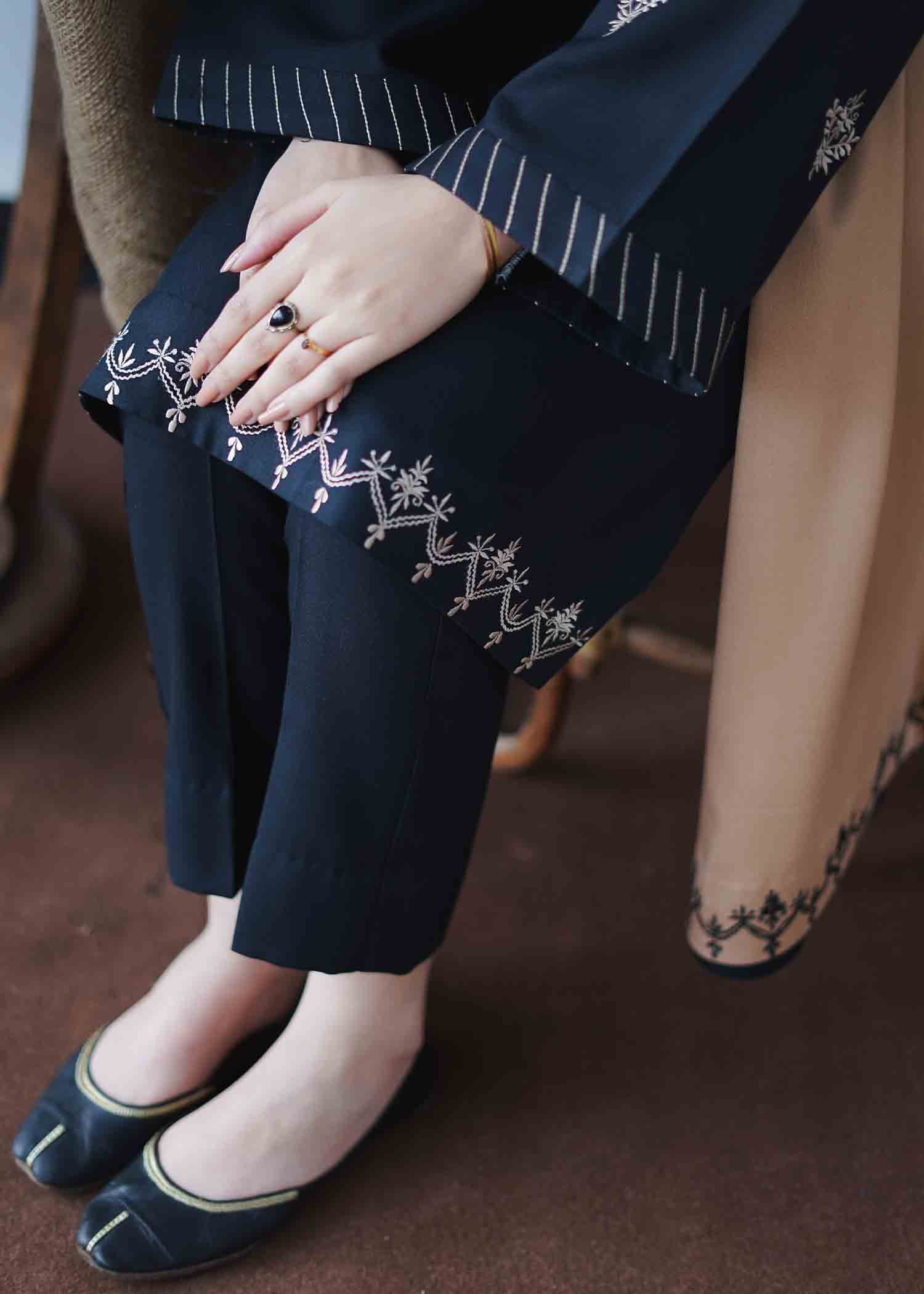 Aisling By Nirmal Coffee Women 3pcs