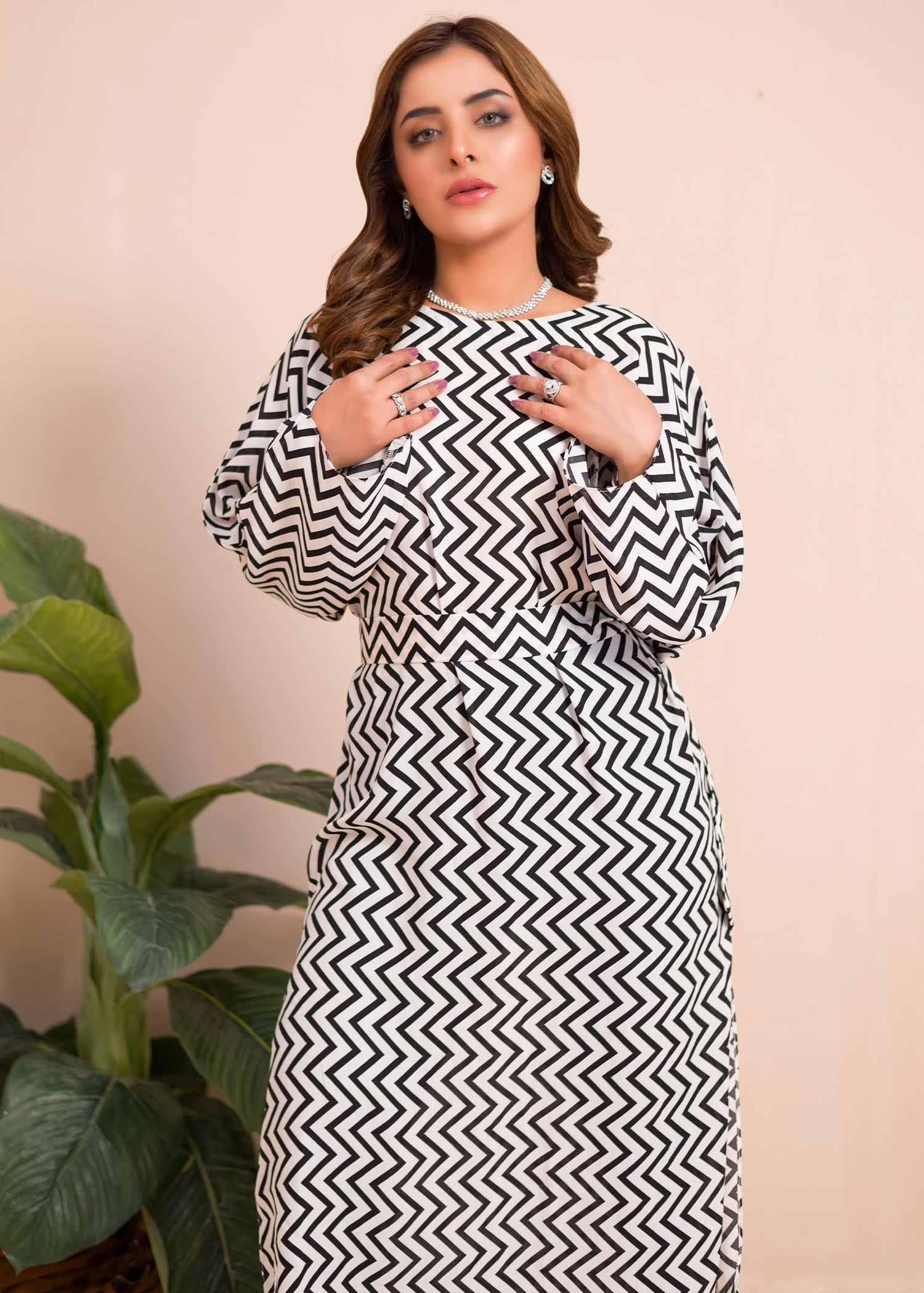 Naeel Fabrics ZigZag Women 1pcs