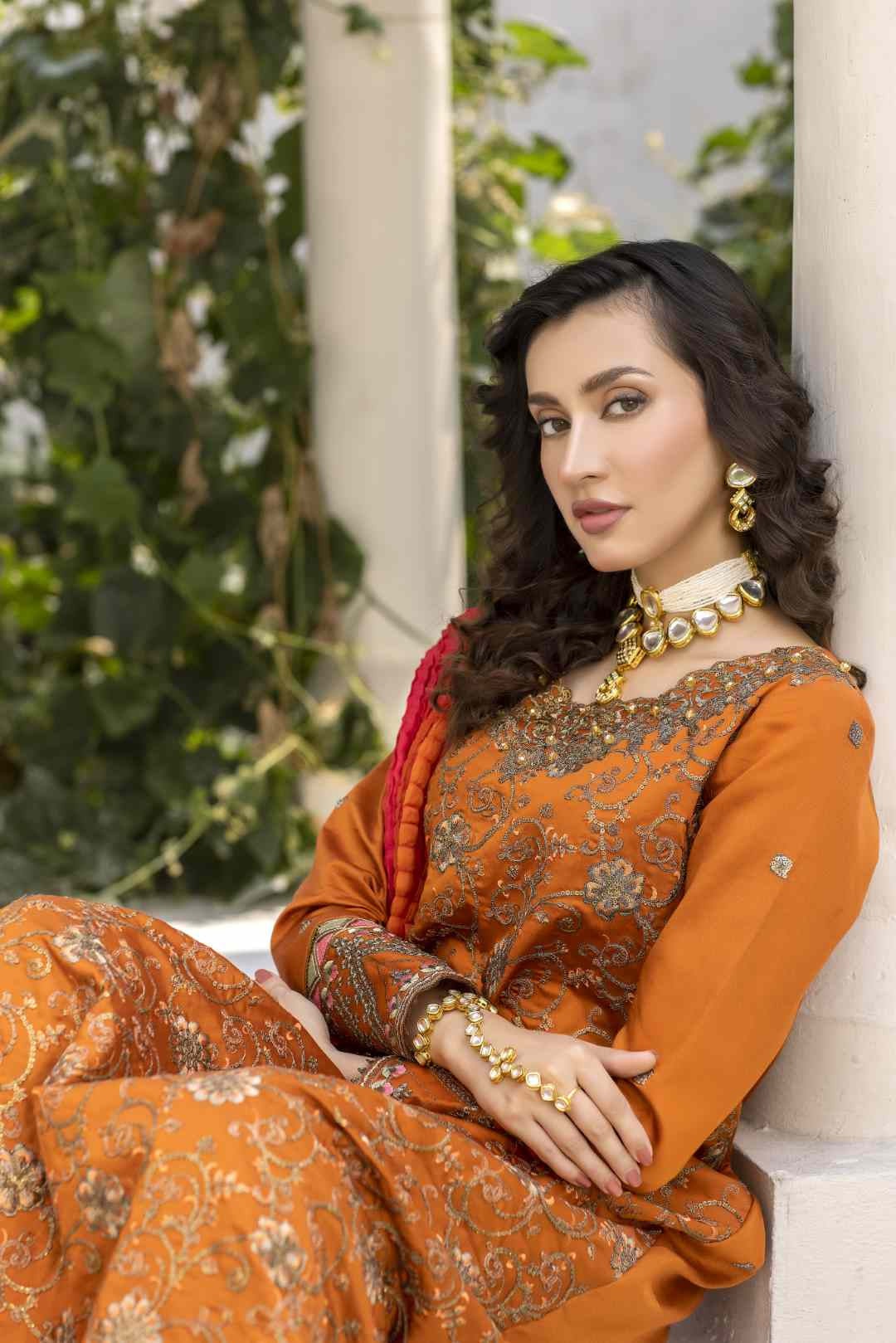 Meem Designs Brunt Orange Women 3pcs