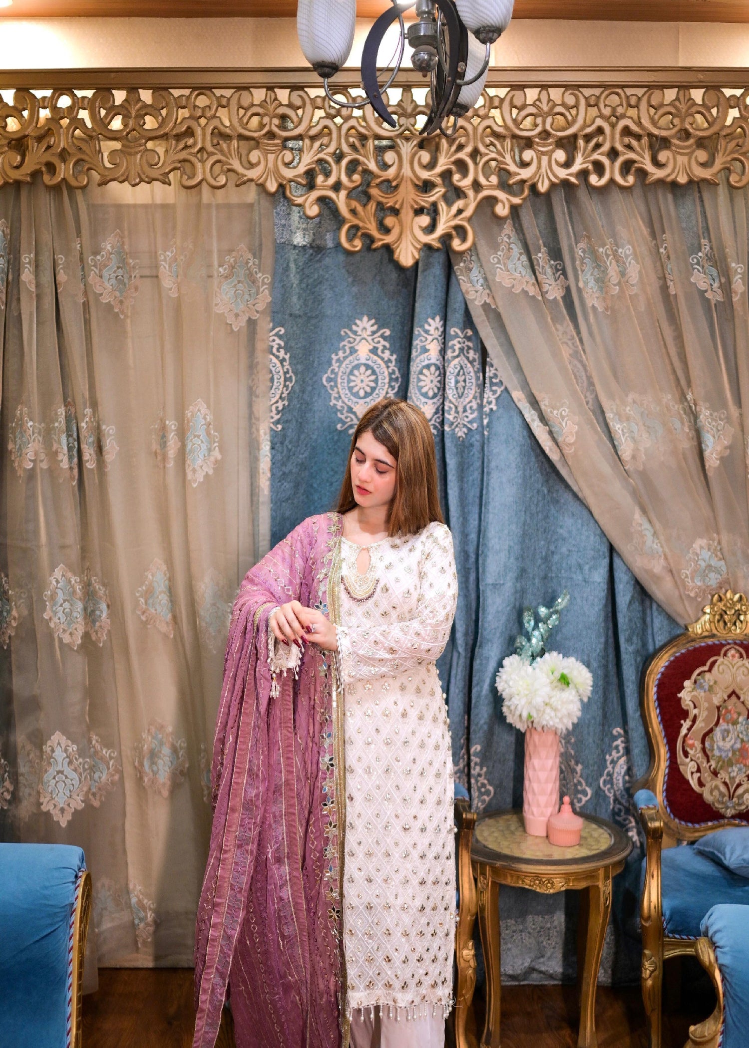 Mishkaat Clothing Romaan Women 3pcs