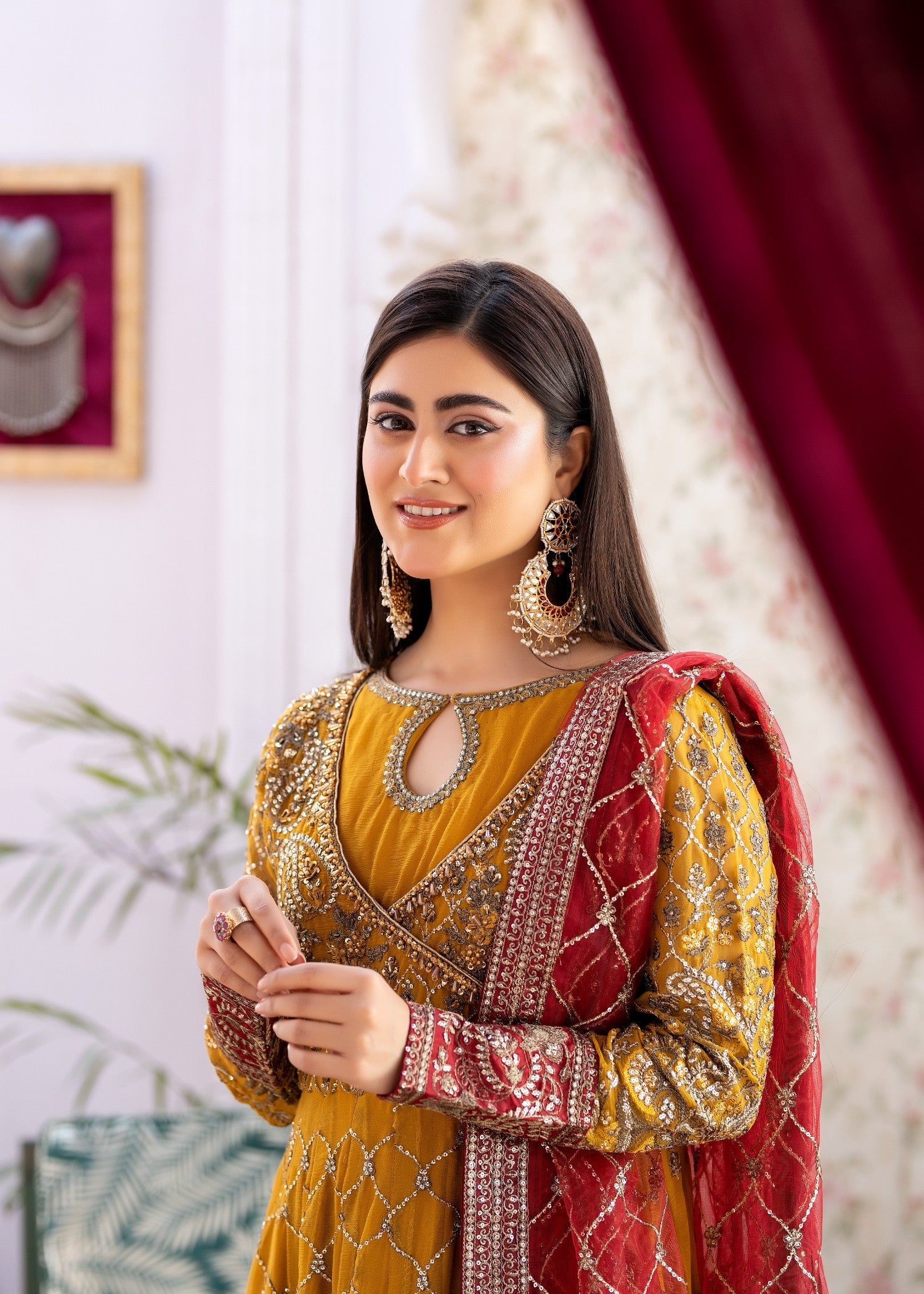 Shahjahan - Feel Royal Sj 24012 Mustard Women 3pcs