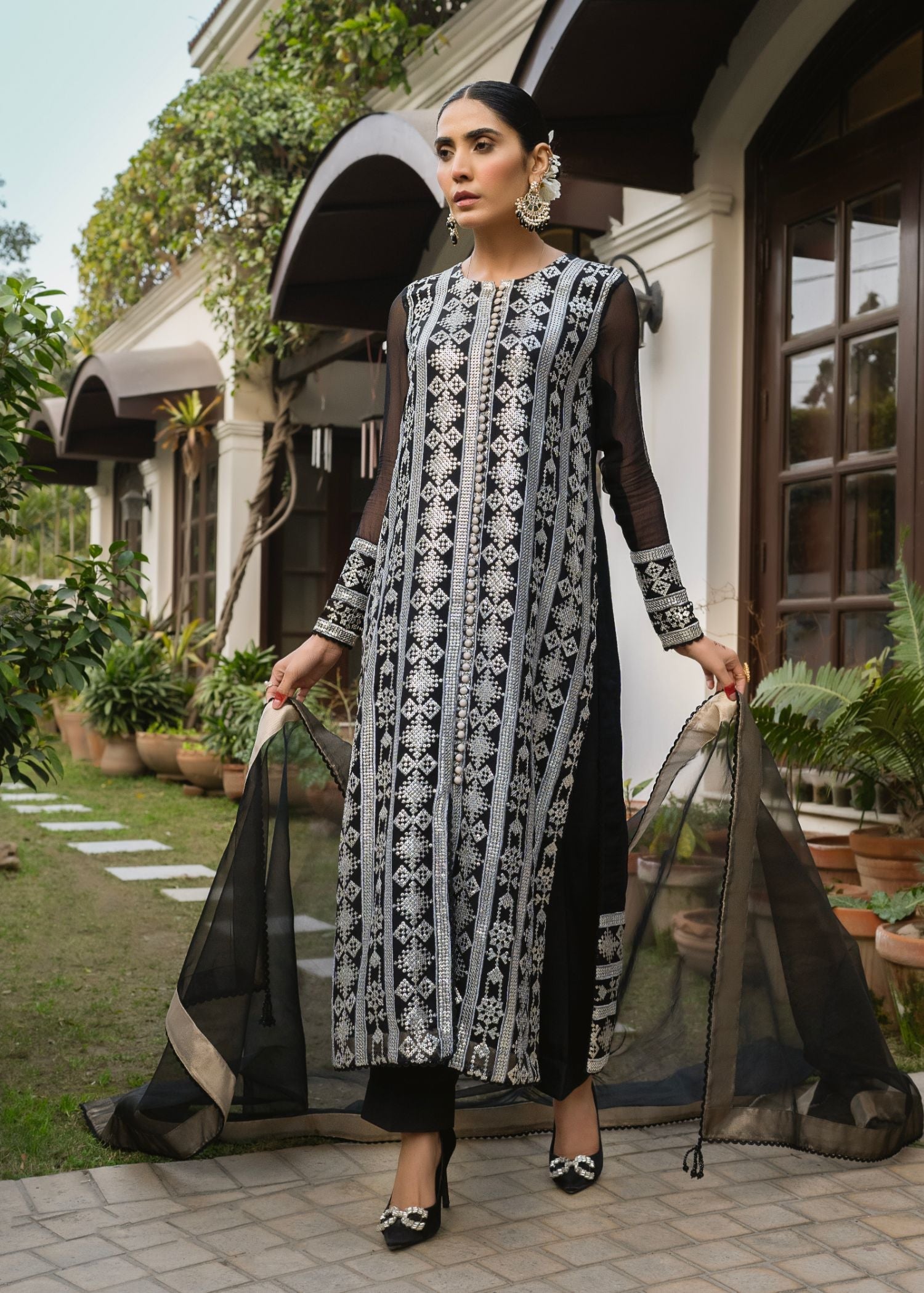 Zarsah Midnight ensemble Women 3pcs