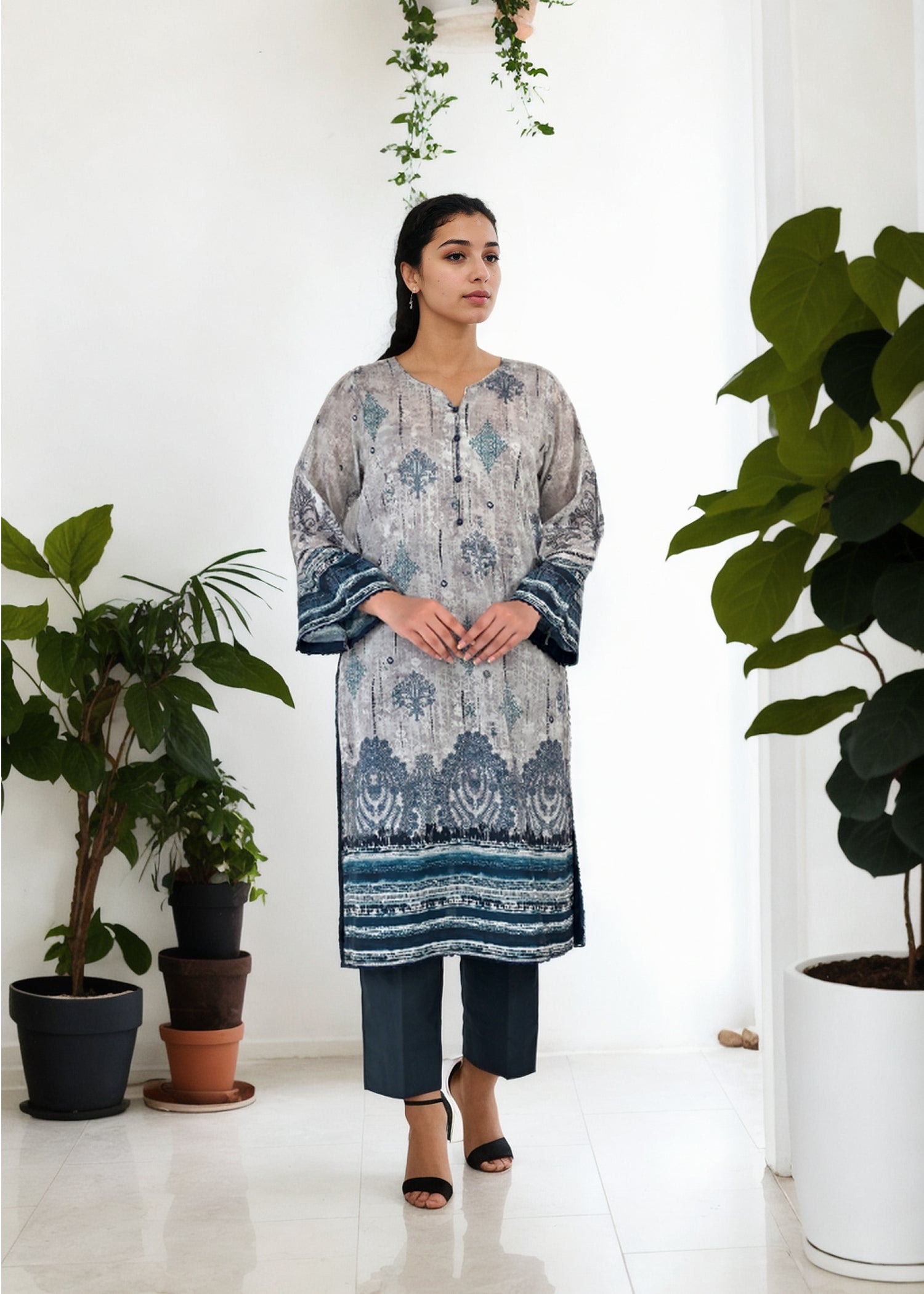 Noorma Kaamal NK Casual Pret D07 Women 2pcs