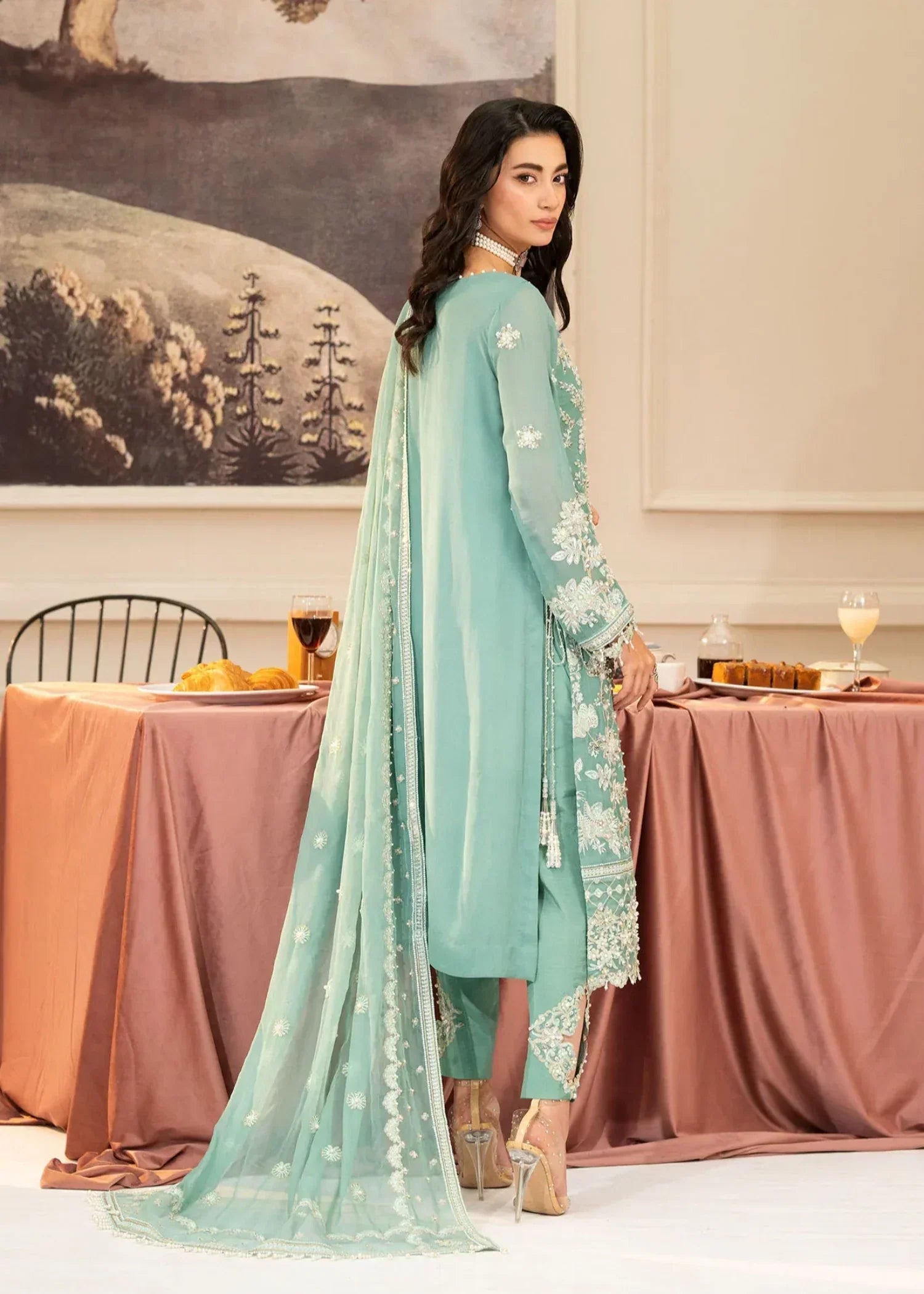 Khurshid Sage Women 4pcs