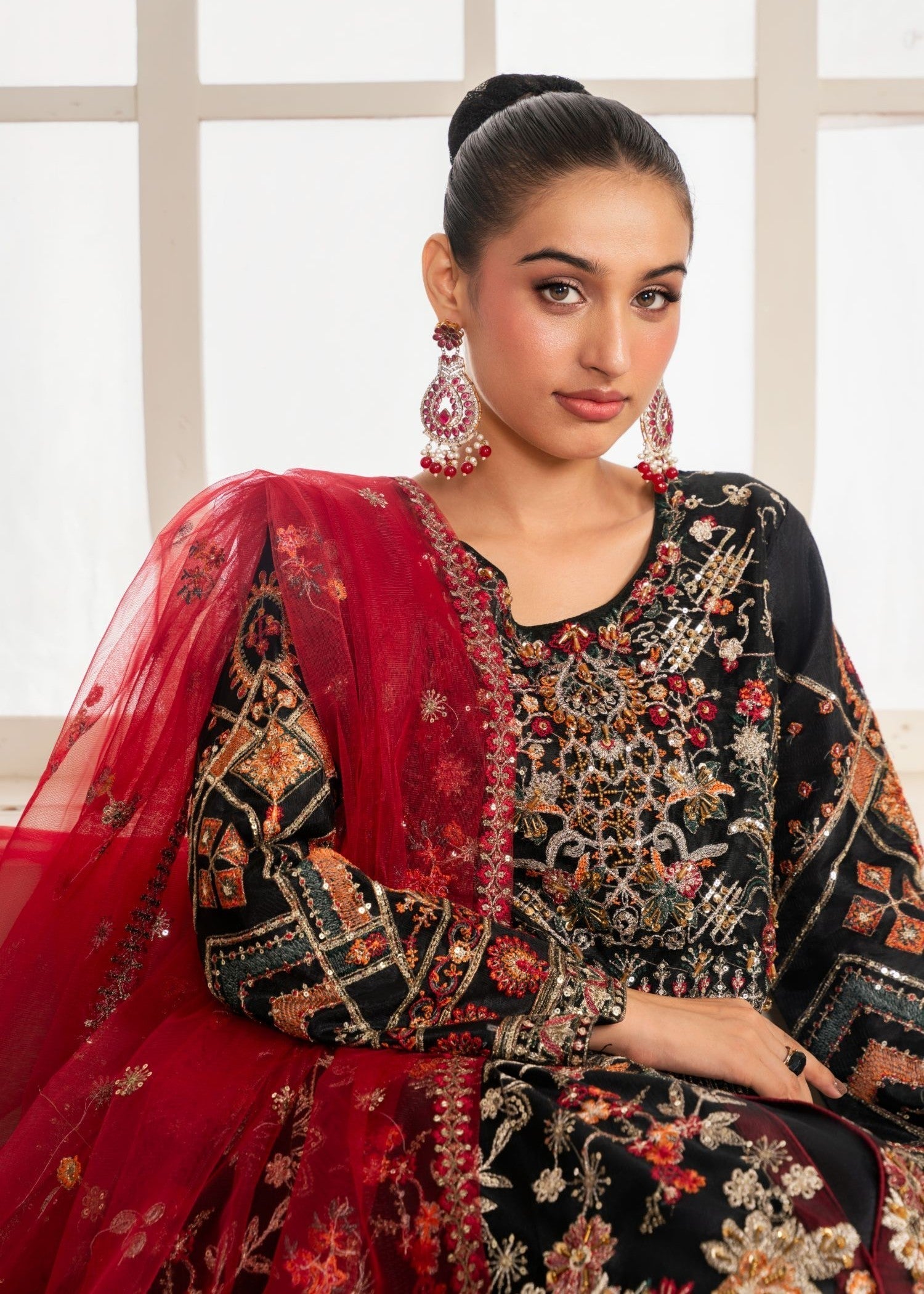 Al Burhan Apparel Suroor Black Women 3pcs