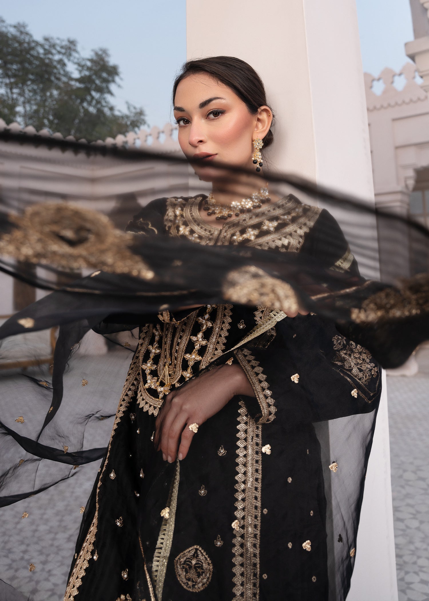 Meraki Esme Black Women 3pcs