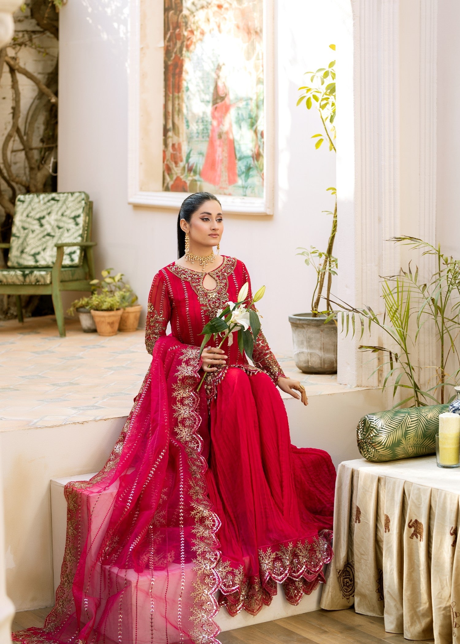 Shahjahan - Feel Royal Sj 24009 Pink Women 3pcs