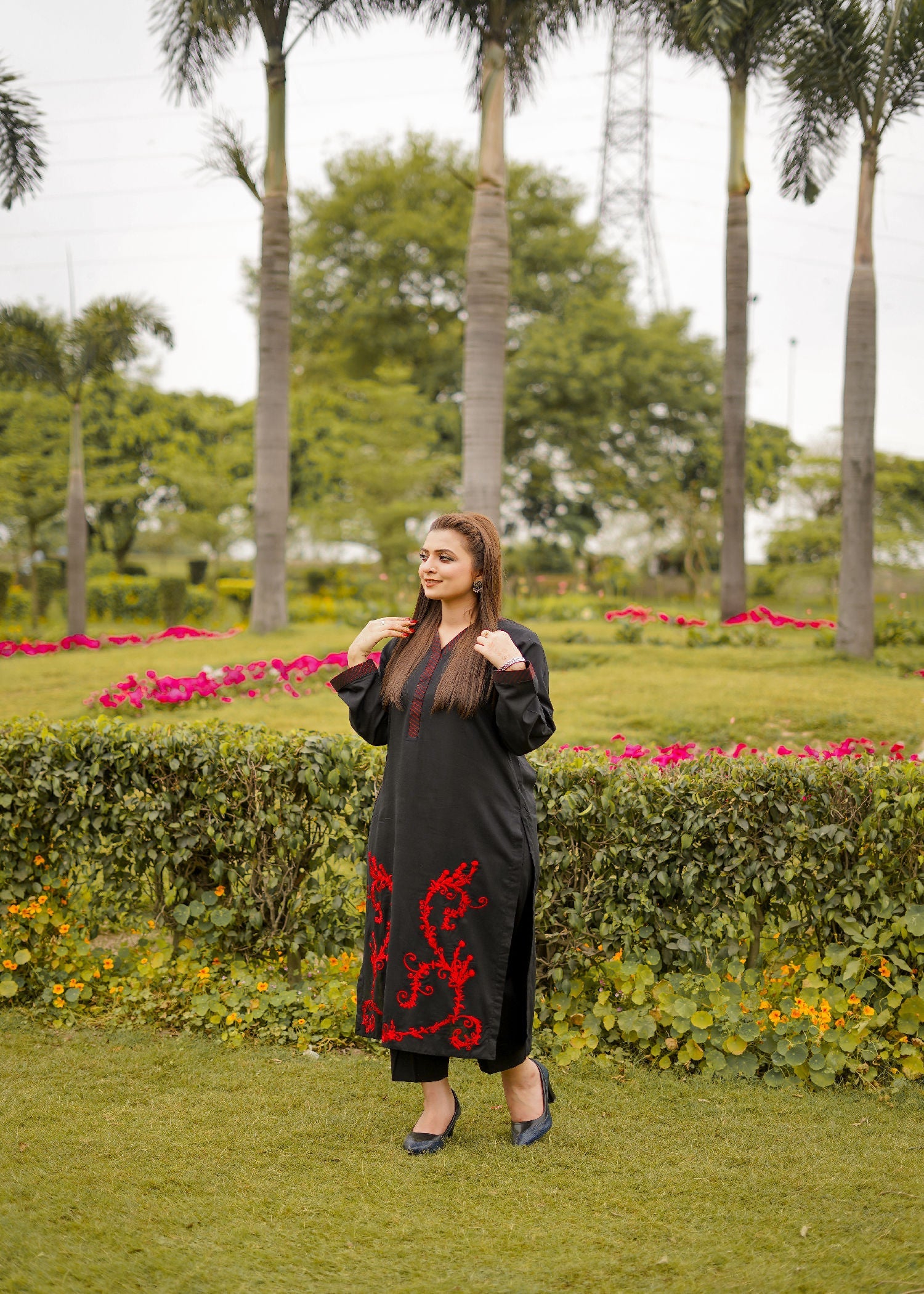 Hafsaz By Beenish Azhar Black Rose Women 2pcs