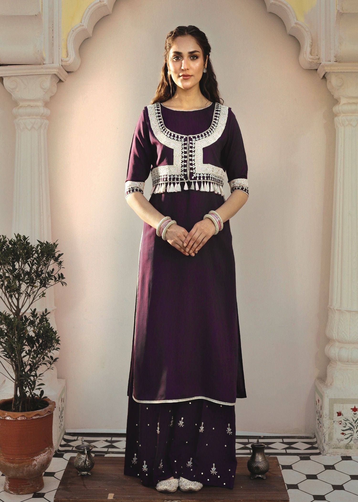 Shades By Abeeha Usman JAMNI Women 3pcs