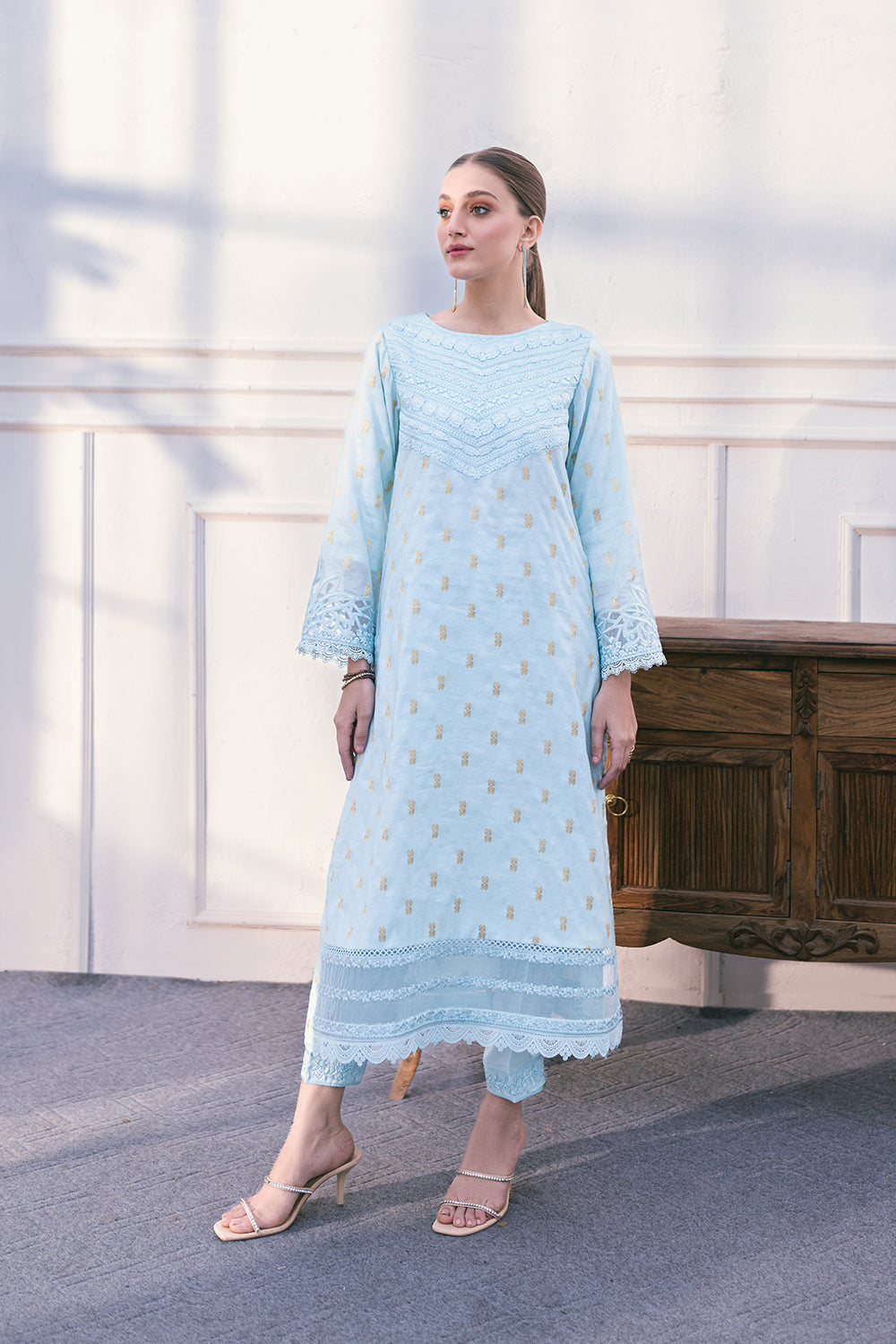 Azure Sea Elegance Women 2pcs