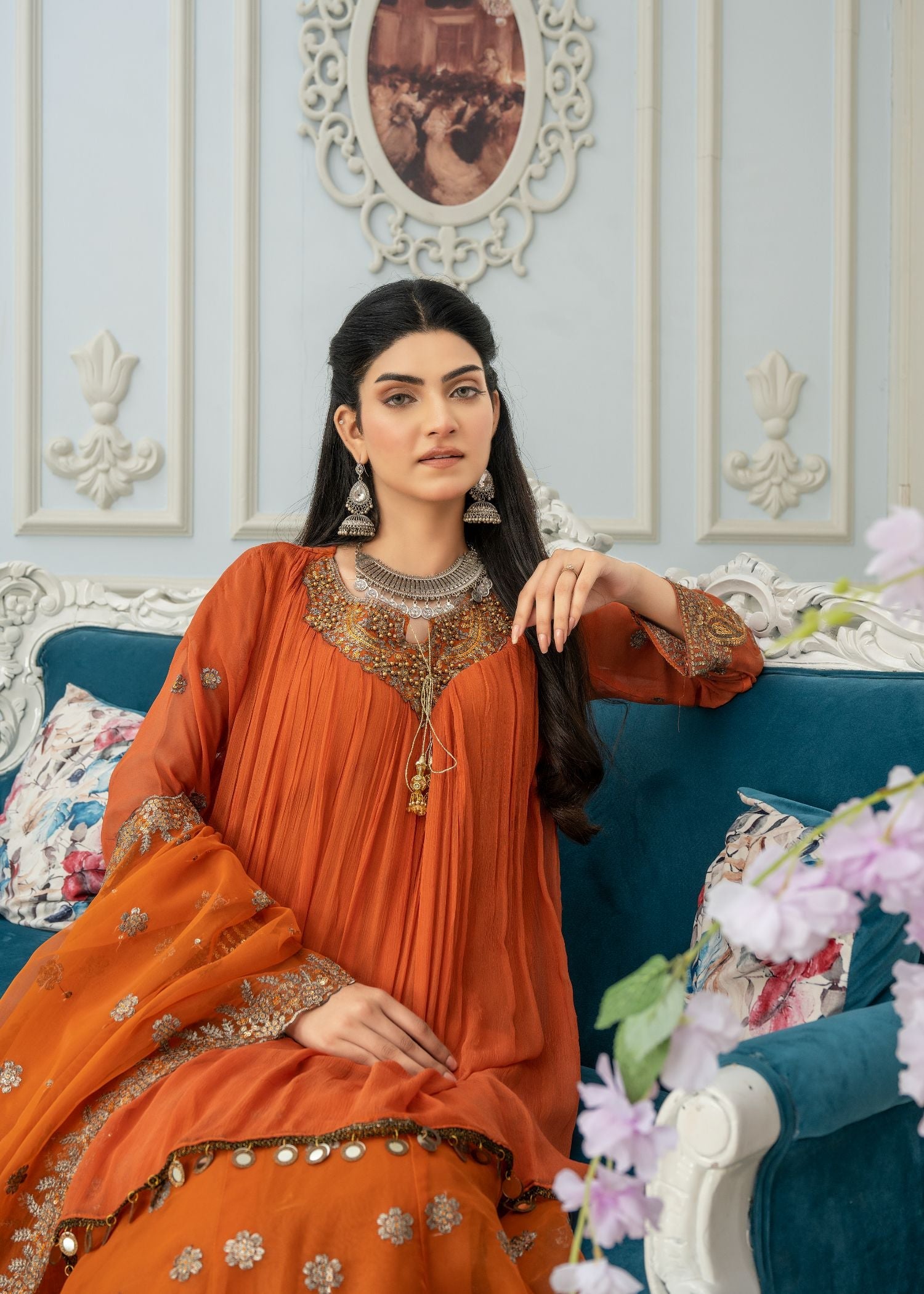 Pehnawa By Bin Akram’s LUSTROUS LEGACY CHIFFON Women 3pcs