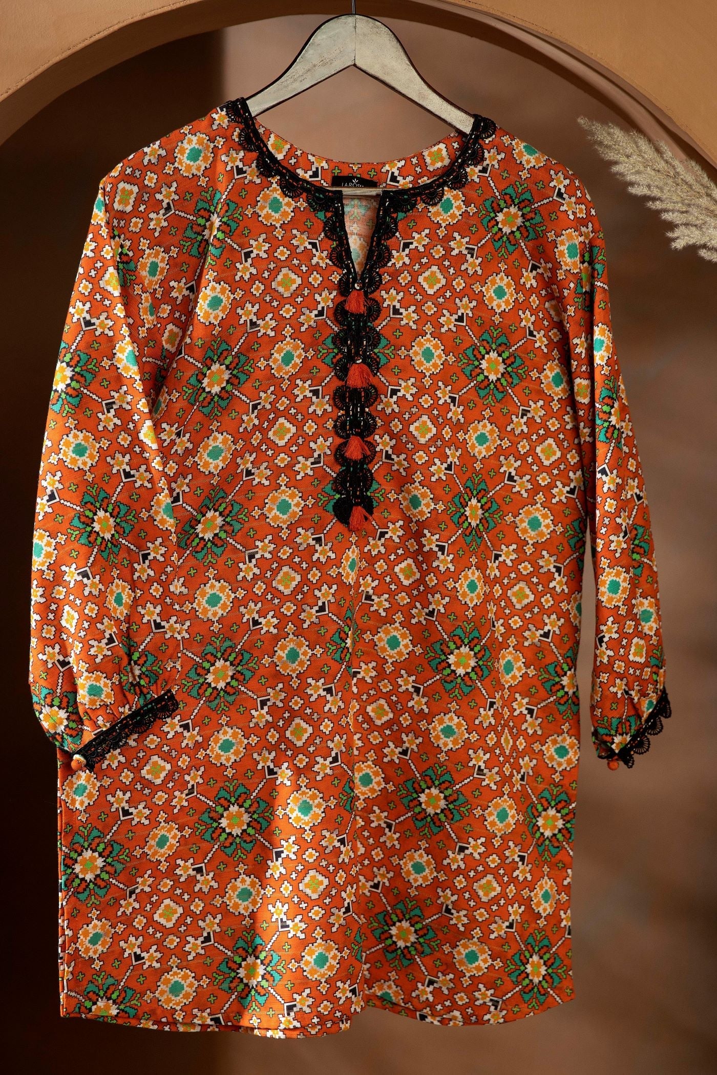 La Rosaa LA2 03 Orange Pixels Women 1pcs