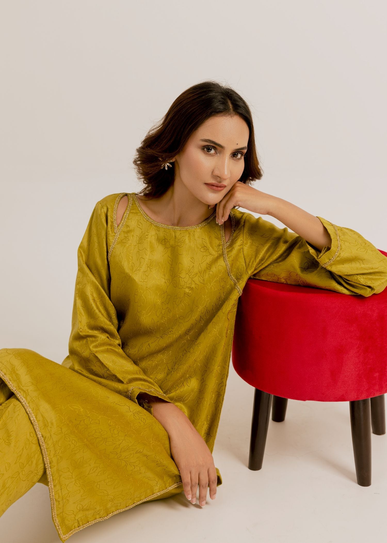 The Slay Wear Lime Luxe Women 2pcs