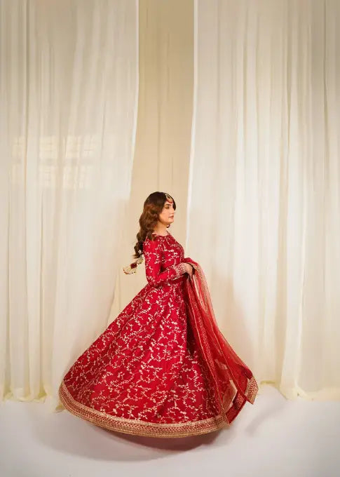 Peraan by SH Ghazal Maroon Women 3pcs