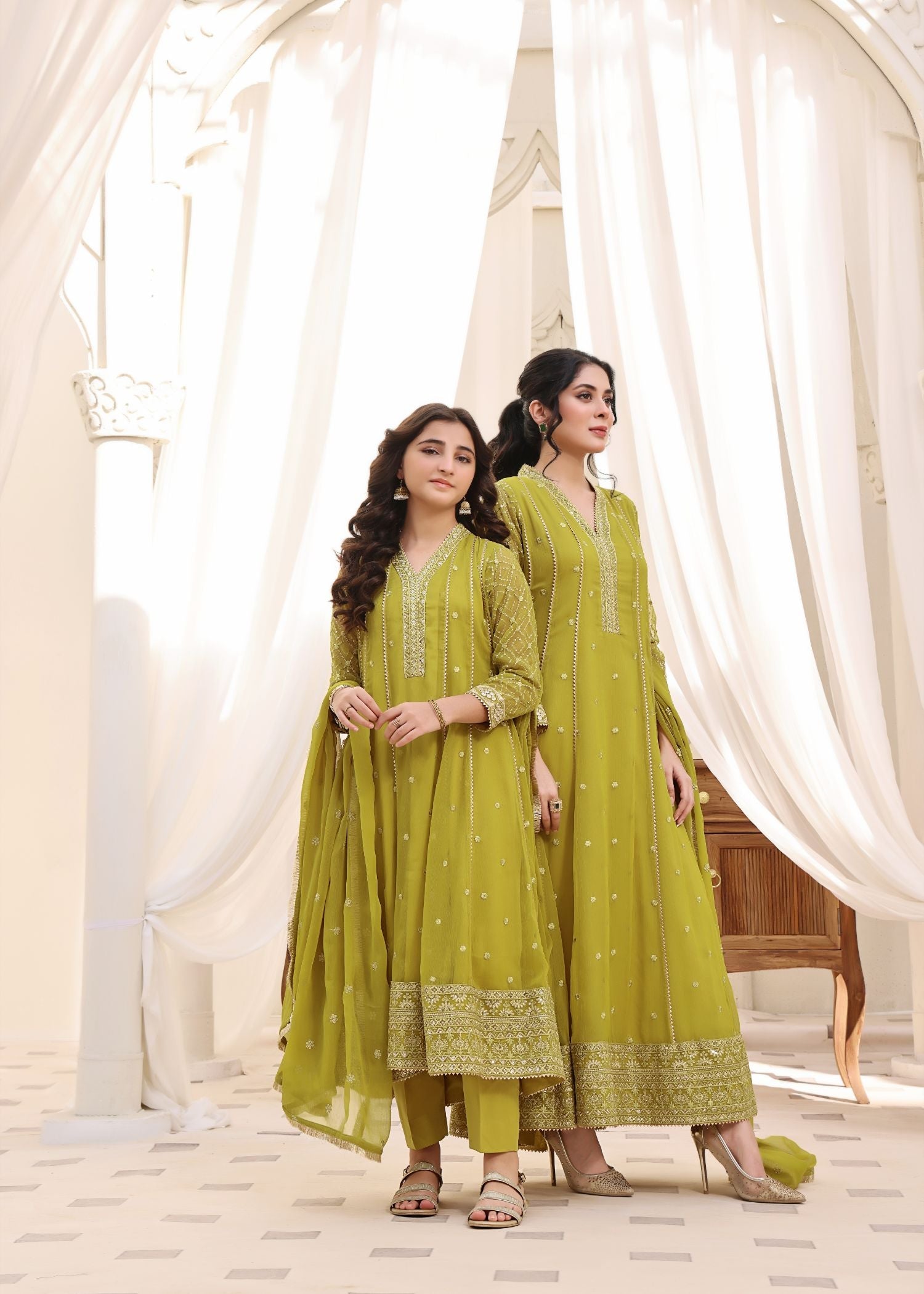 Abaan Zohan Kashish Dhaani Women 4pcs