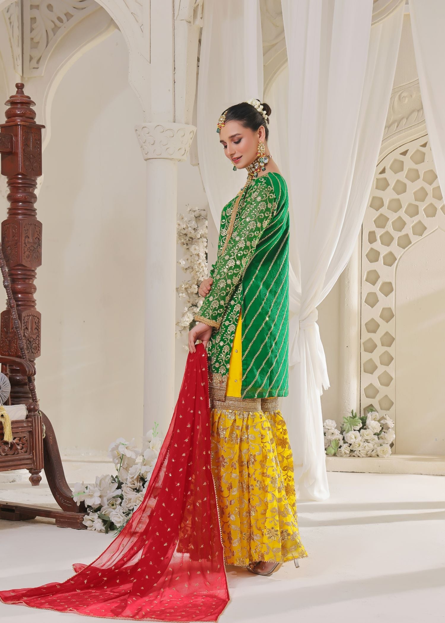 Ayesha Closet Preshy Gul Promenade Women 3pcs