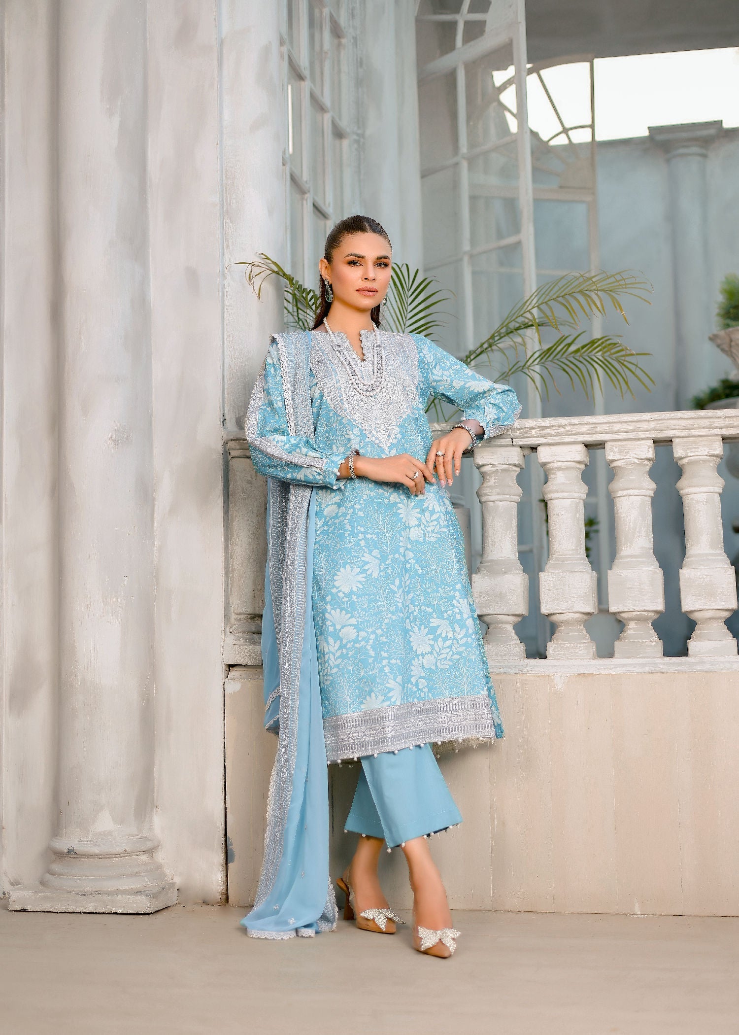 Reema Ahsan Sibel Stitched Lawn Women 3pcs