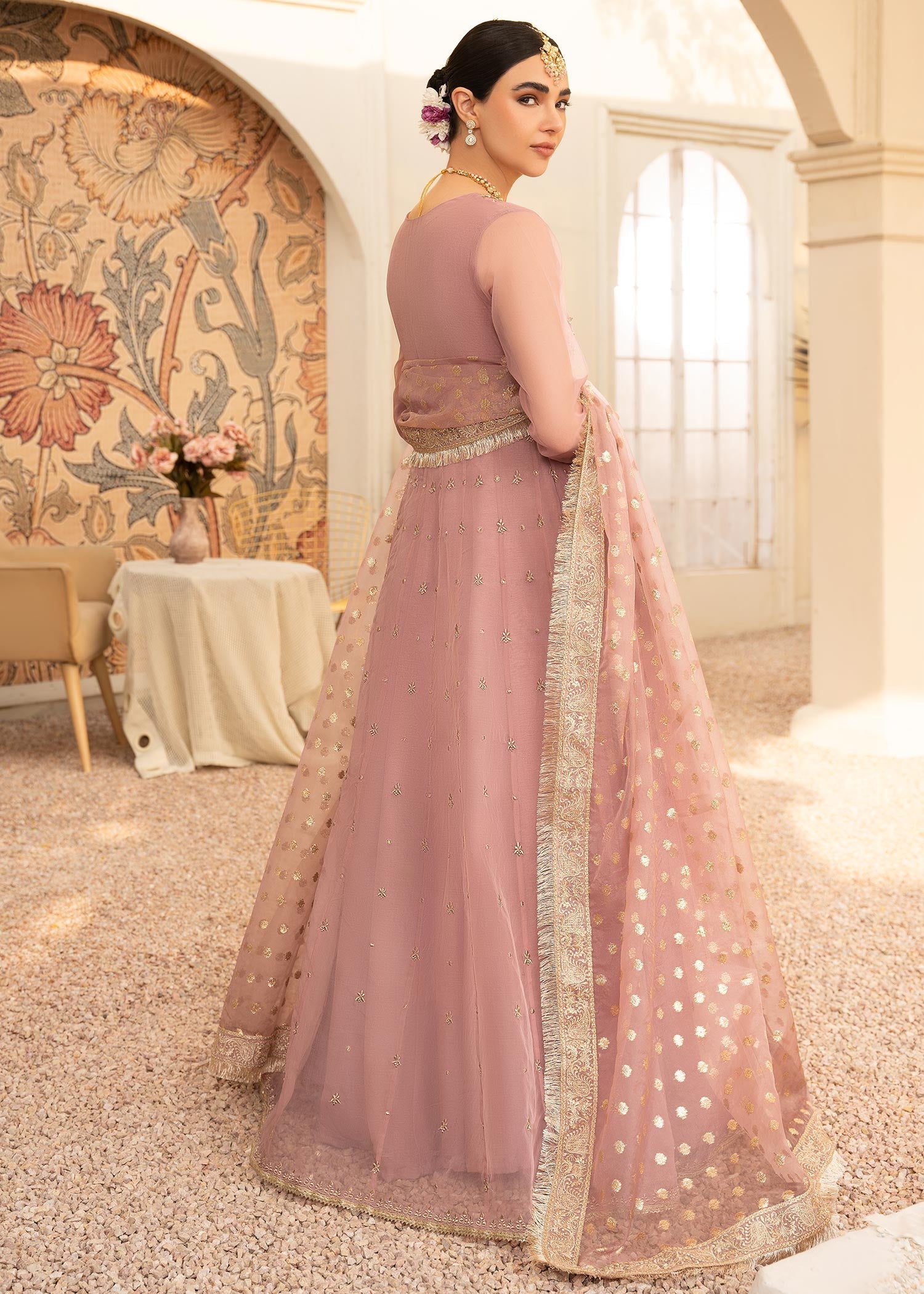 Rang-e-Haya Zarnash (lylic pink) Women 4pcs