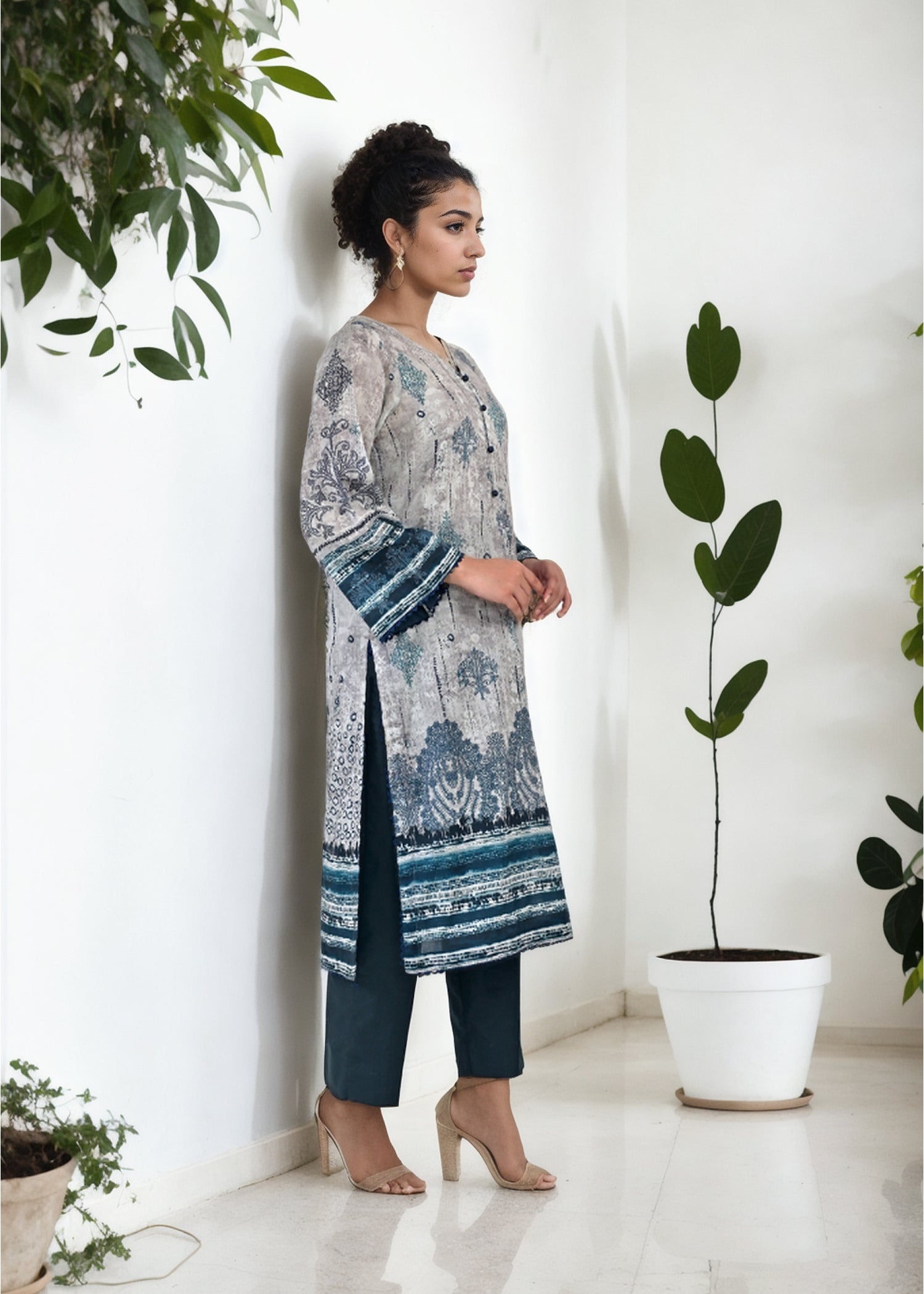 Noorma Kaamal NK Casual Pret D07 Women 2pcs