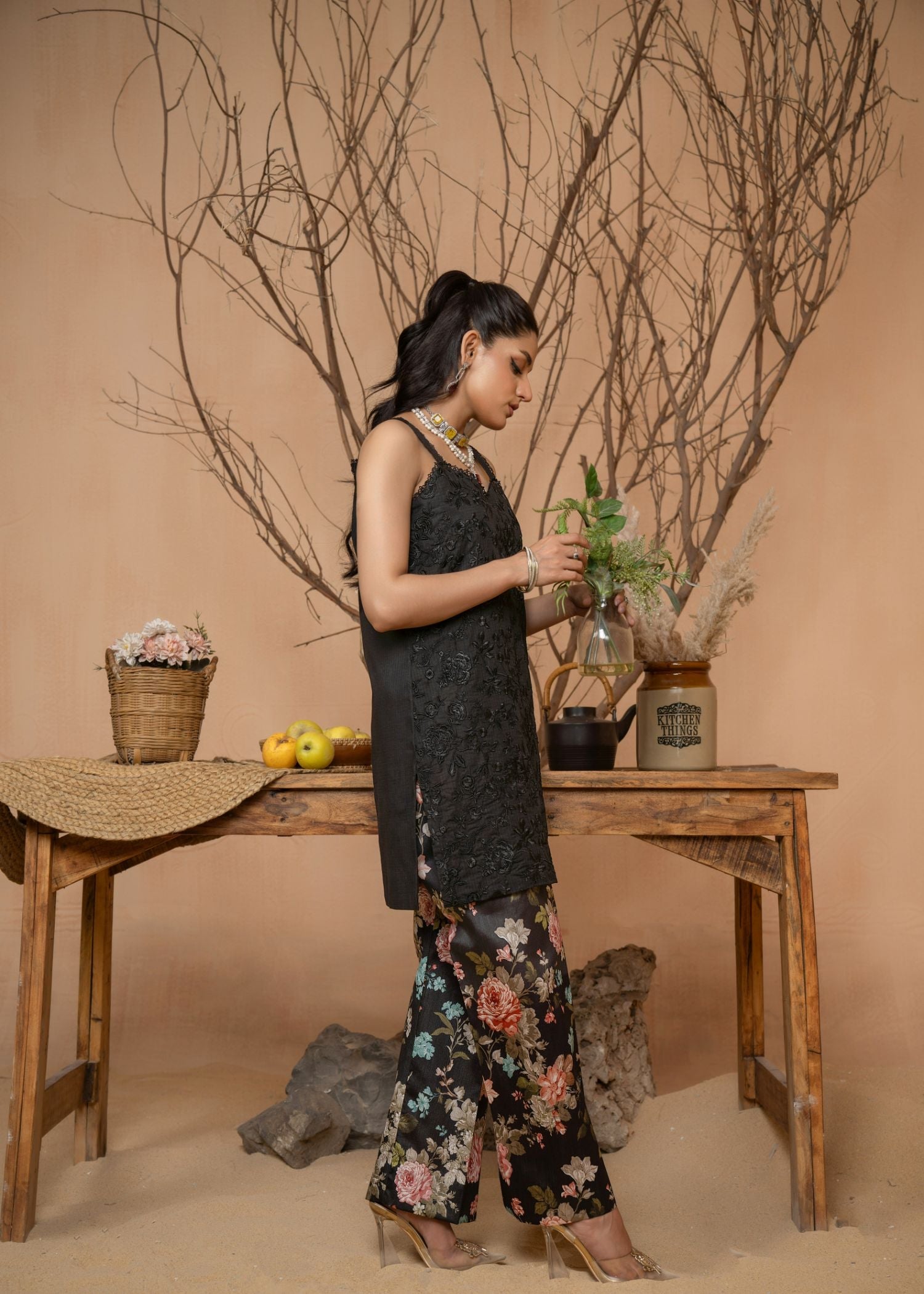 Hemstitch DAHLIA Women 2pcs