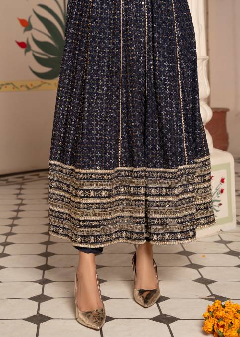 Misl Maya Navy Blue Women 3pcs