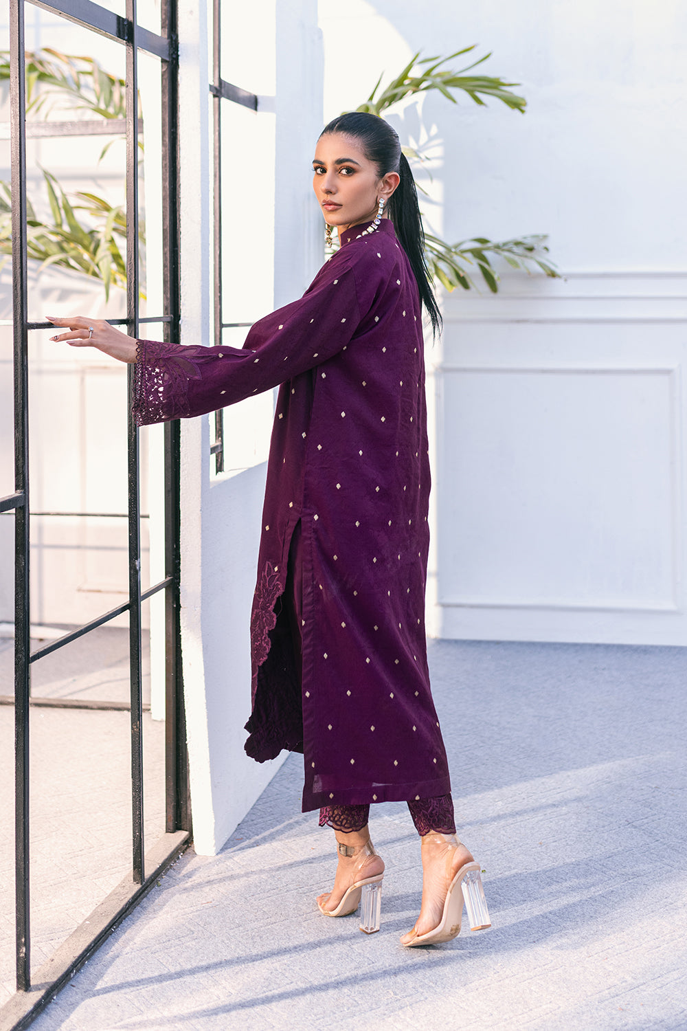 Azure Lavender Bloom Women 2pcs