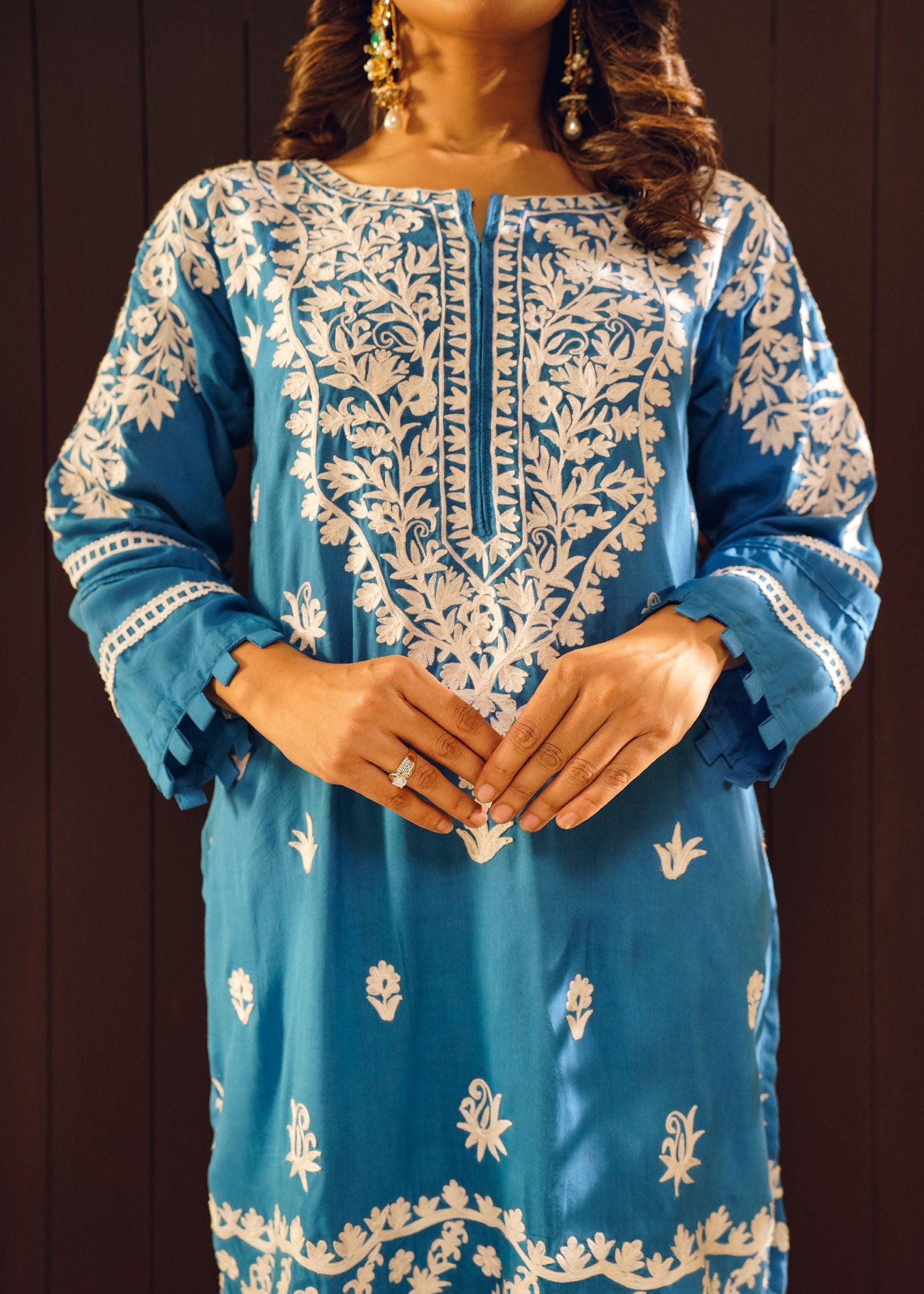 Khatepoesh Monaco Blue Women 2pcs