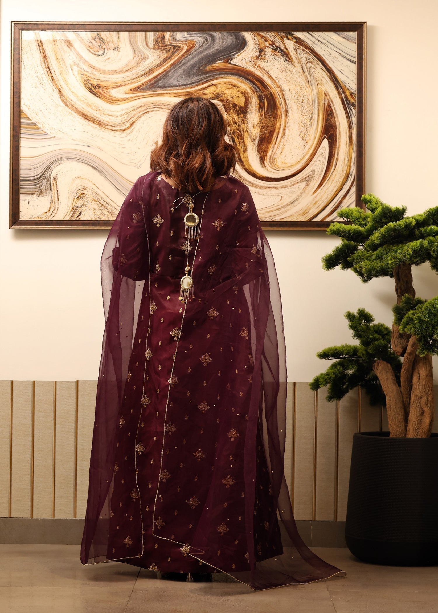 Emeralds SCARLET WINE Women 2pcs