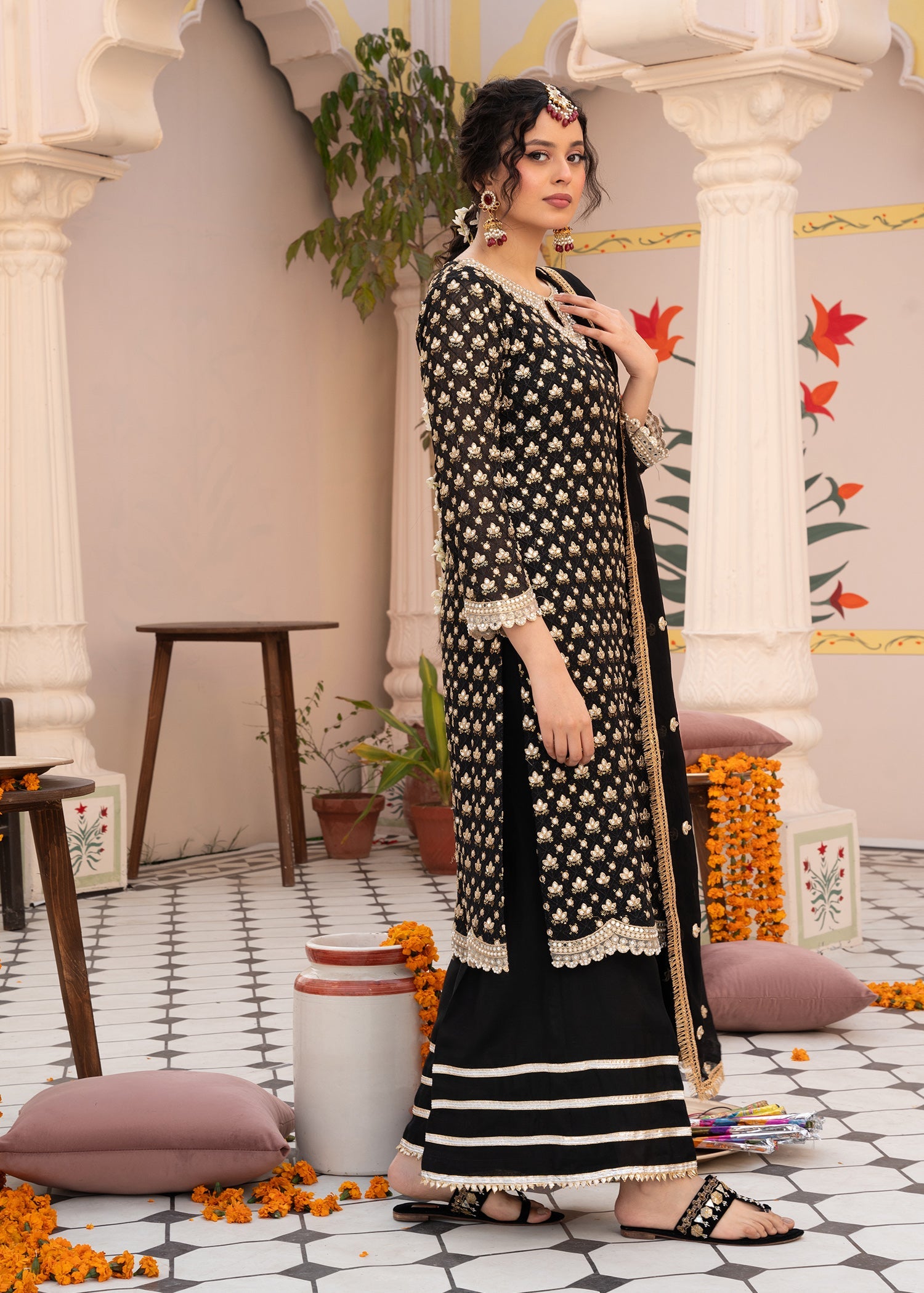 Misl Naina Black Women 3pcs