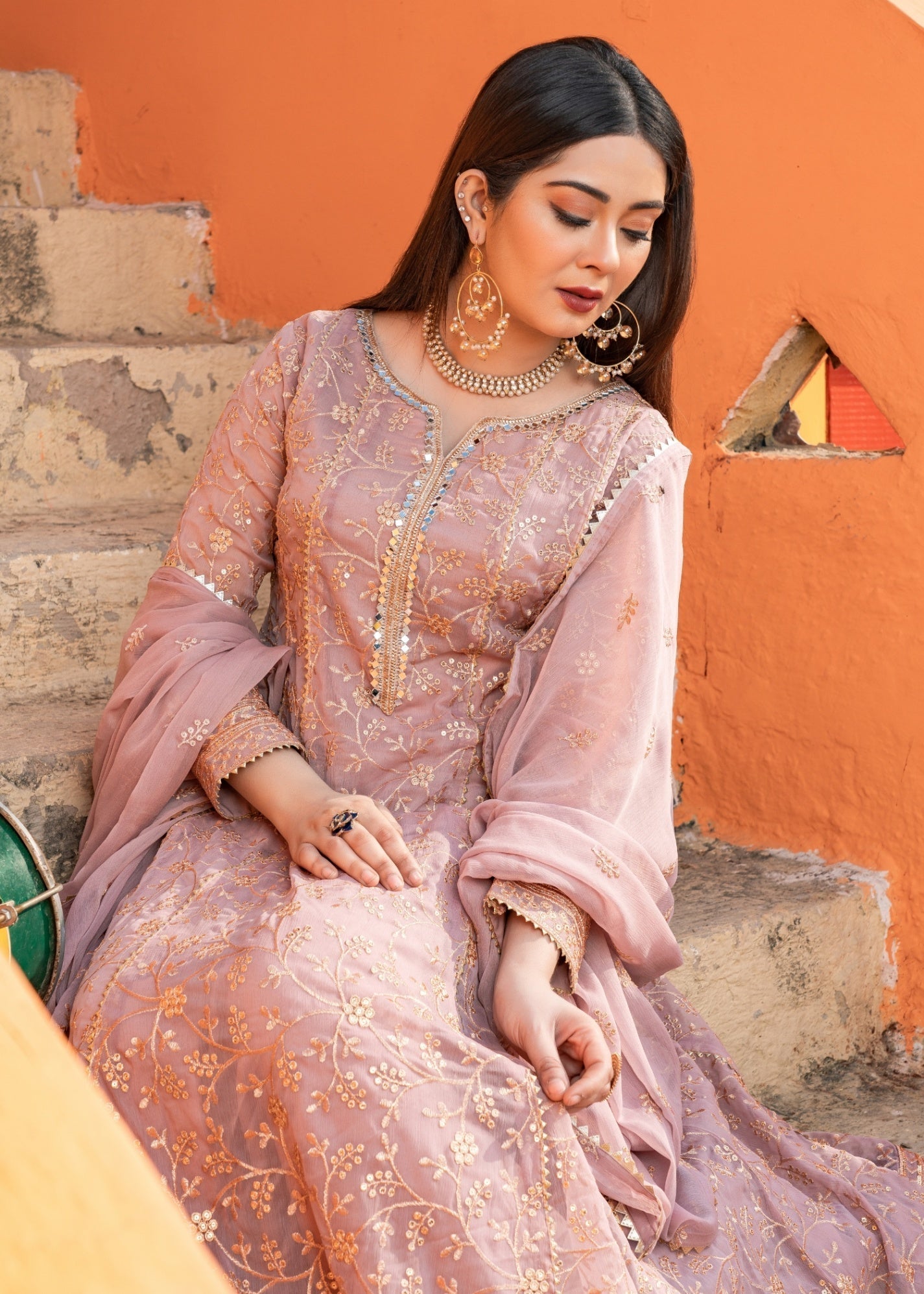 Abaan Zohan Zar e Firdaus Teapink Women 3pcs