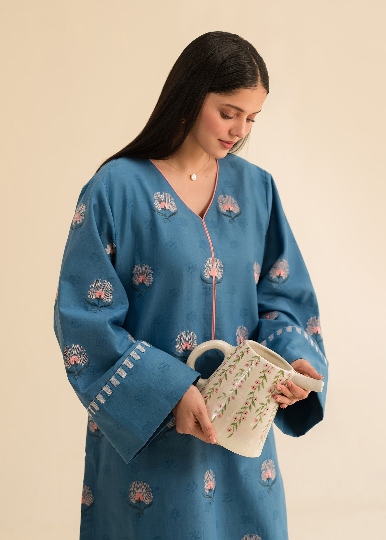 Sadaf Fawad Khan Summer Sky Women 1pcs