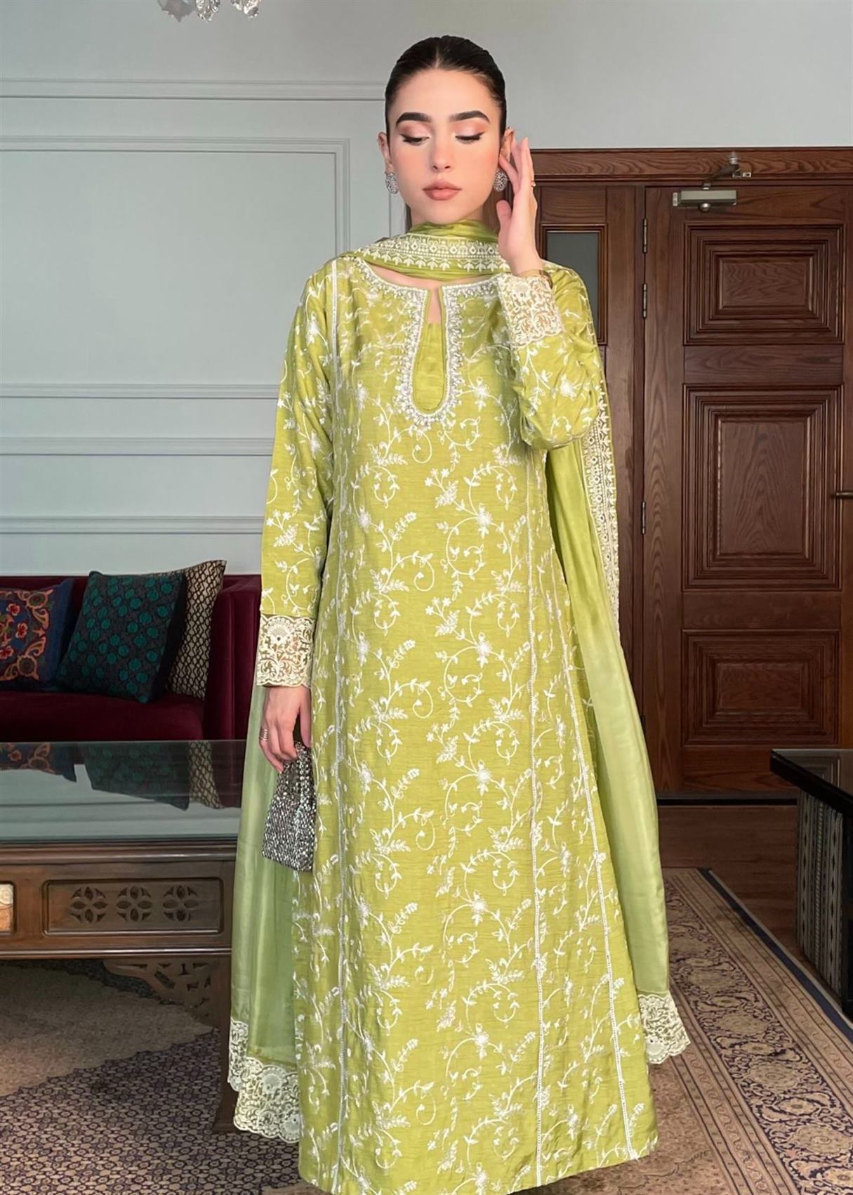 Hues Atelier Flora Green Women 3pcs