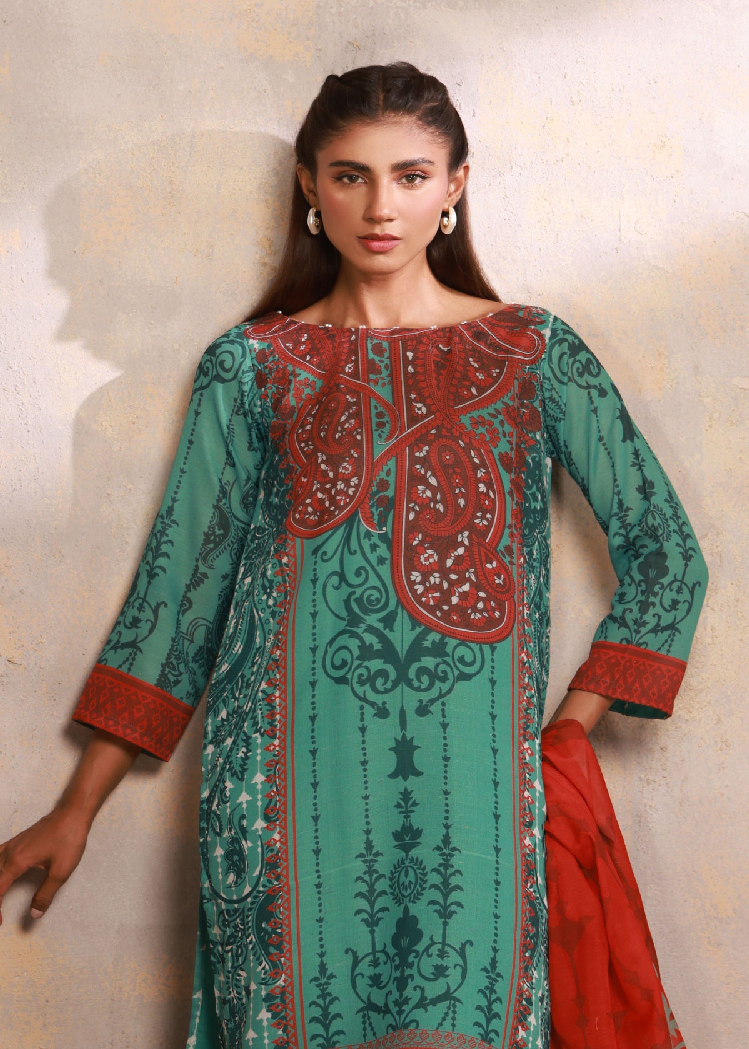 Kurta Corner Serie Women 3pcs