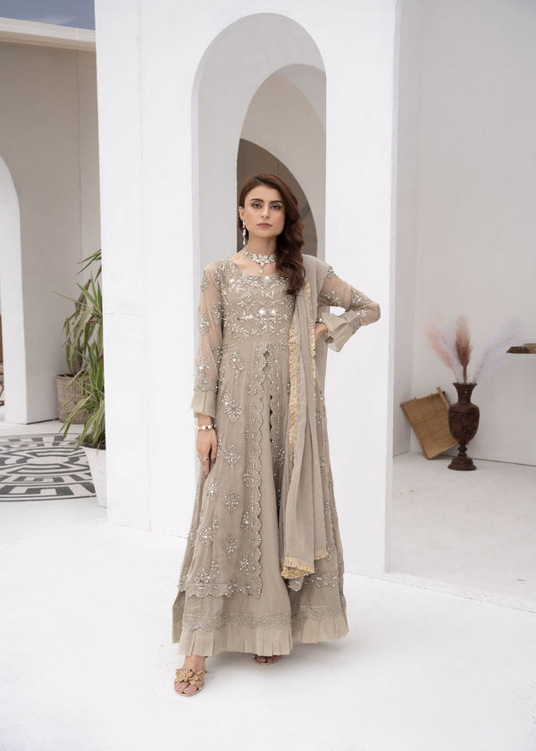 Manahils B 006 CAMEL BROWN Women 3pcs