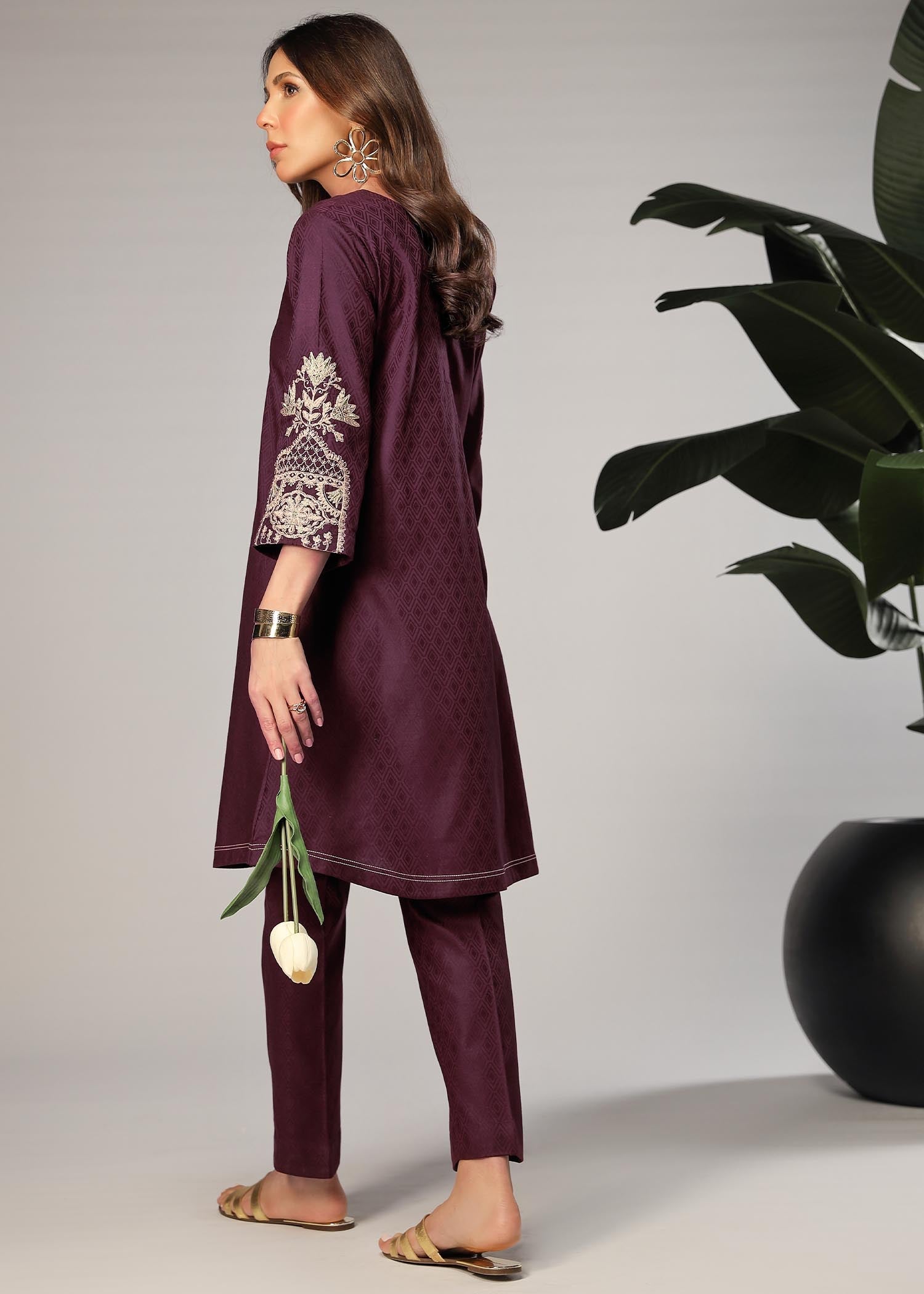 Merakish Daphne Jacquard Embroidered Stitched Women 2pcs