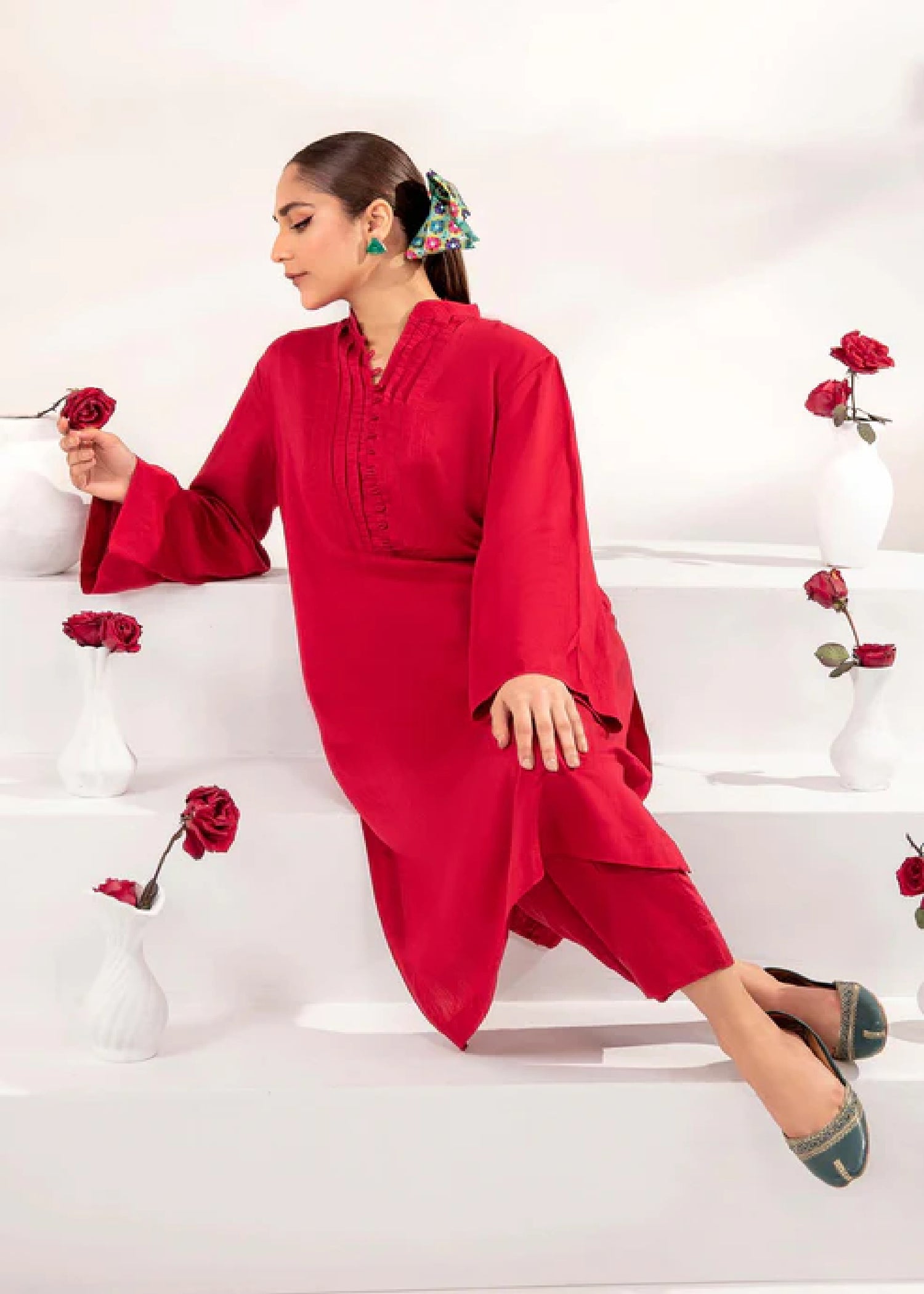 Ghulabri ROSE AFFAIR Women 2pcs