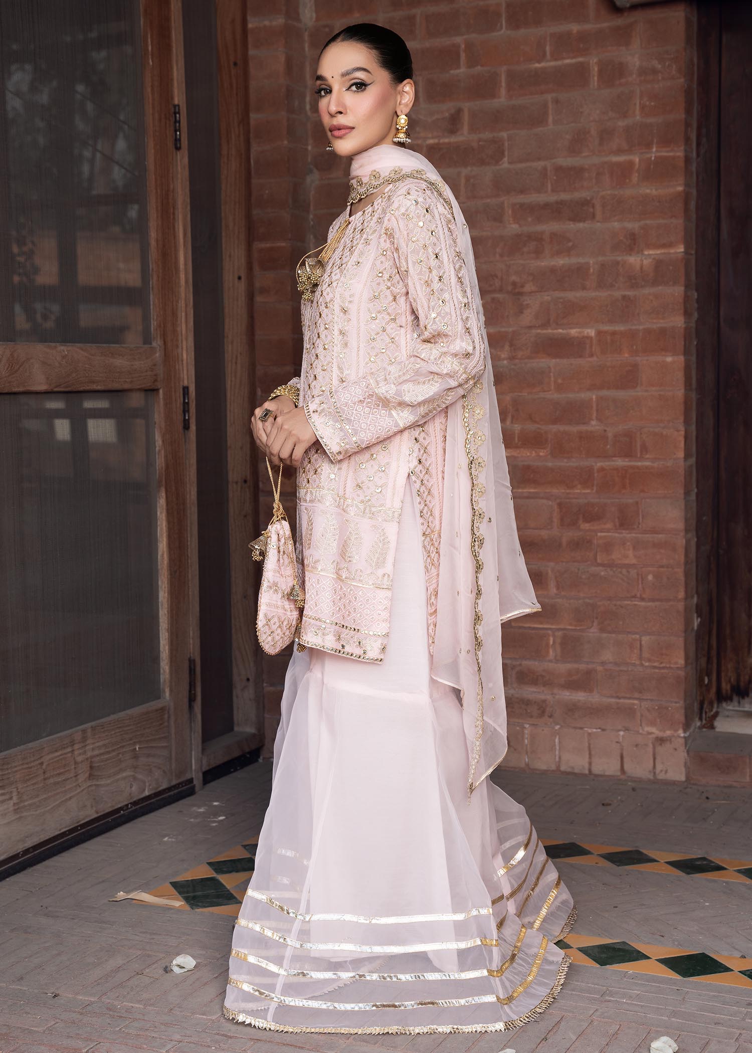 Misl Seriyah Powder Pink Women 3pcs