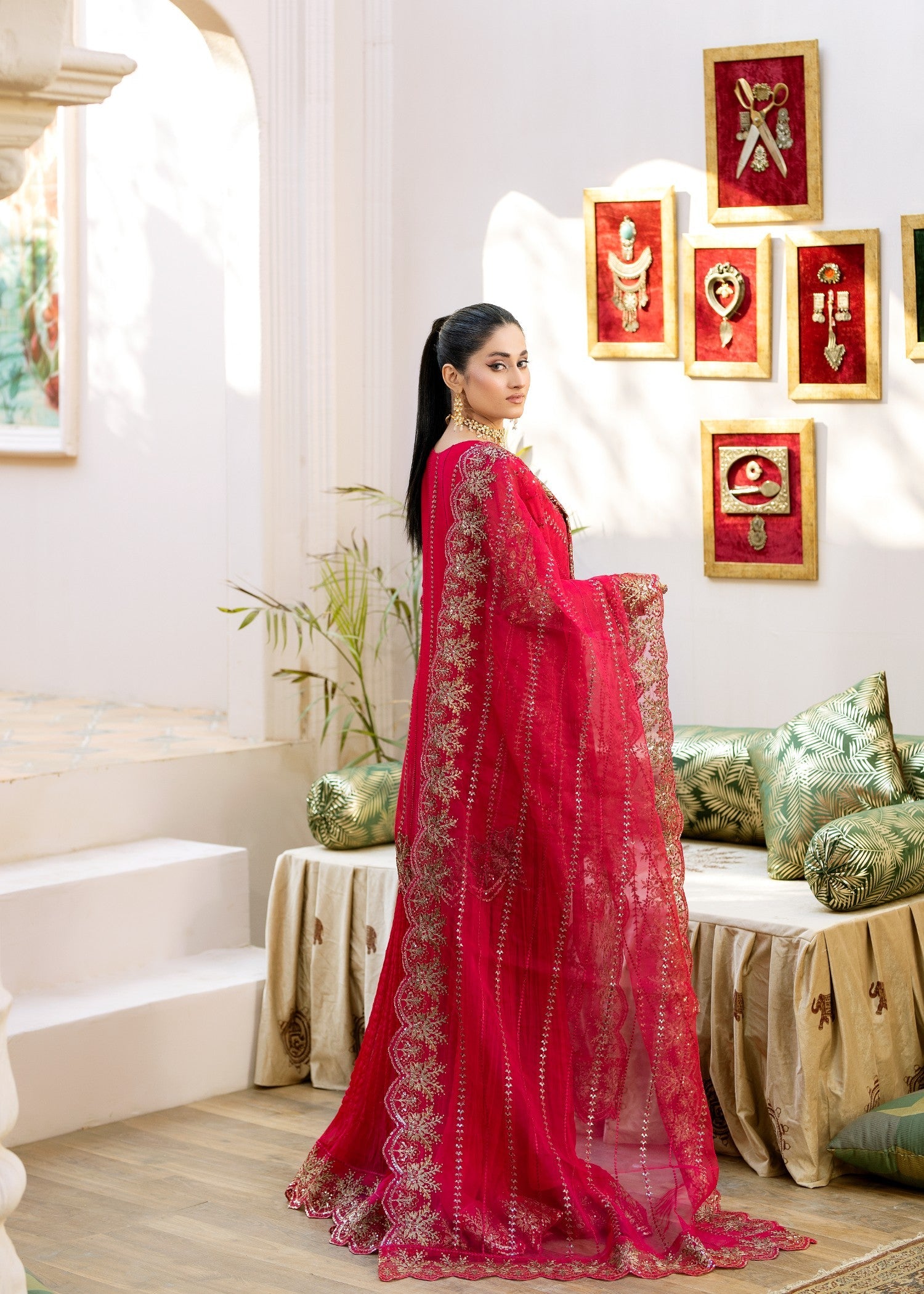 Shahjahan - Feel Royal Sj 24009 Pink Women 3pcs