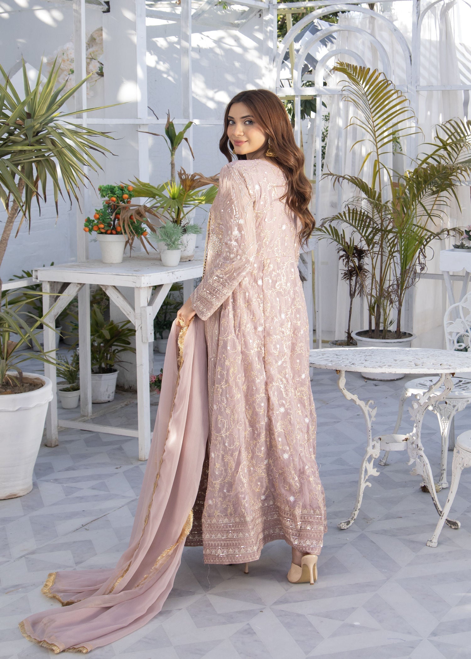 Manahils KURTI 105 LILAC Women 3pcs