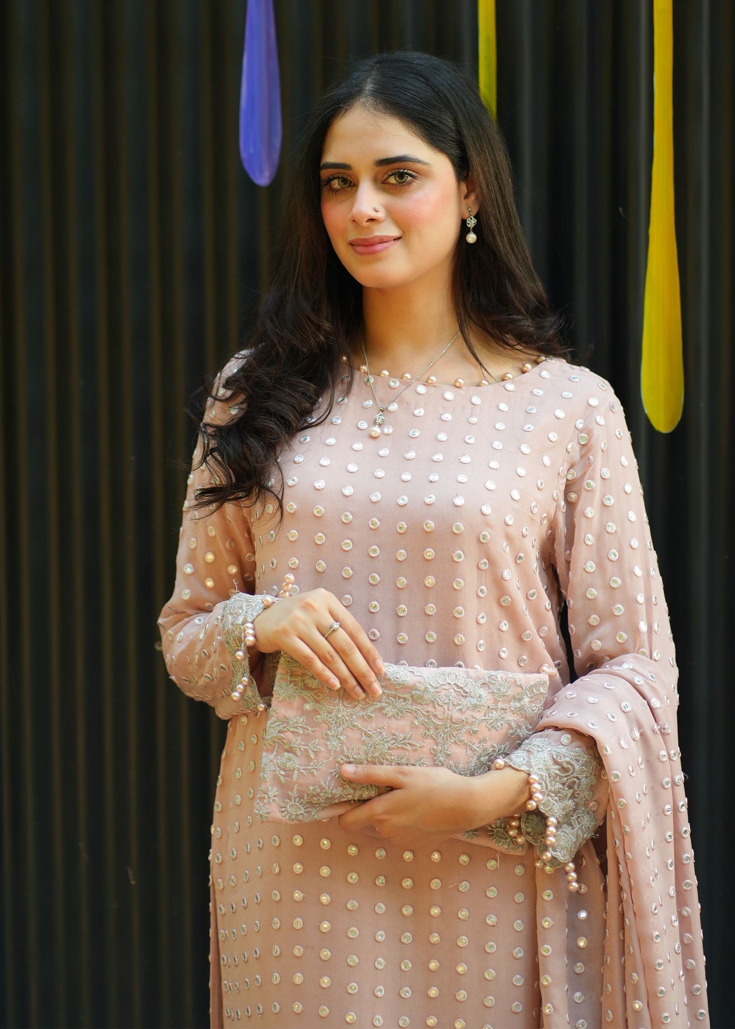 Rang-e-Haya Salina (Pink) Women 4pcs