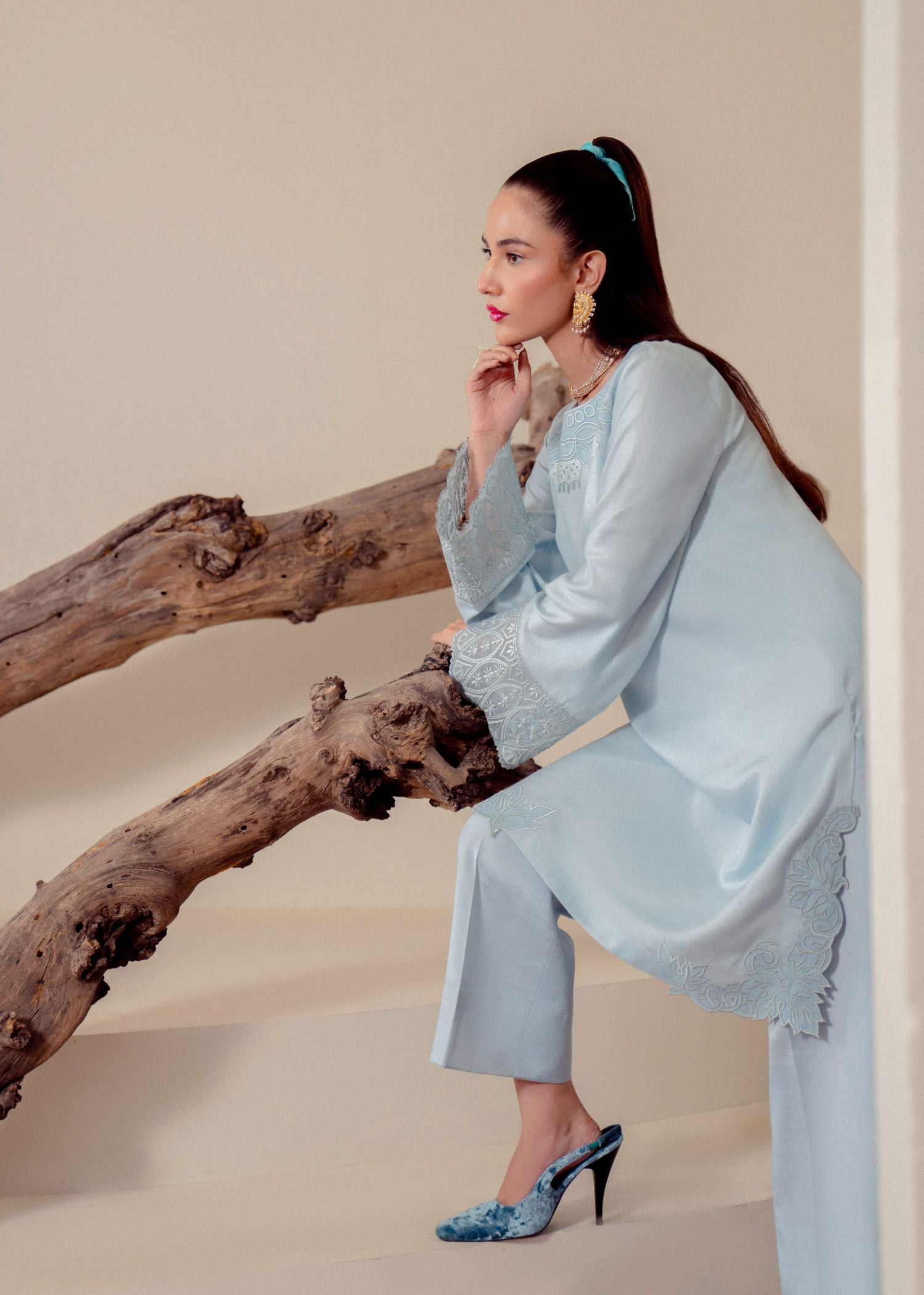 Fozia Khalid Rahat Women 2pcs