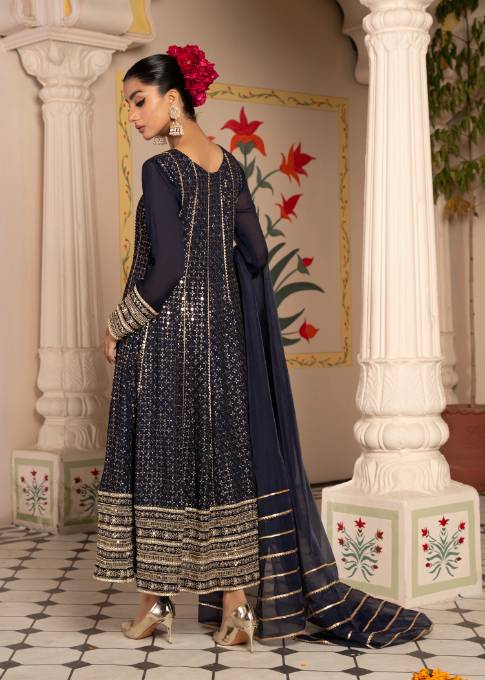 Misl Maya Navy Blue Women 3pcs