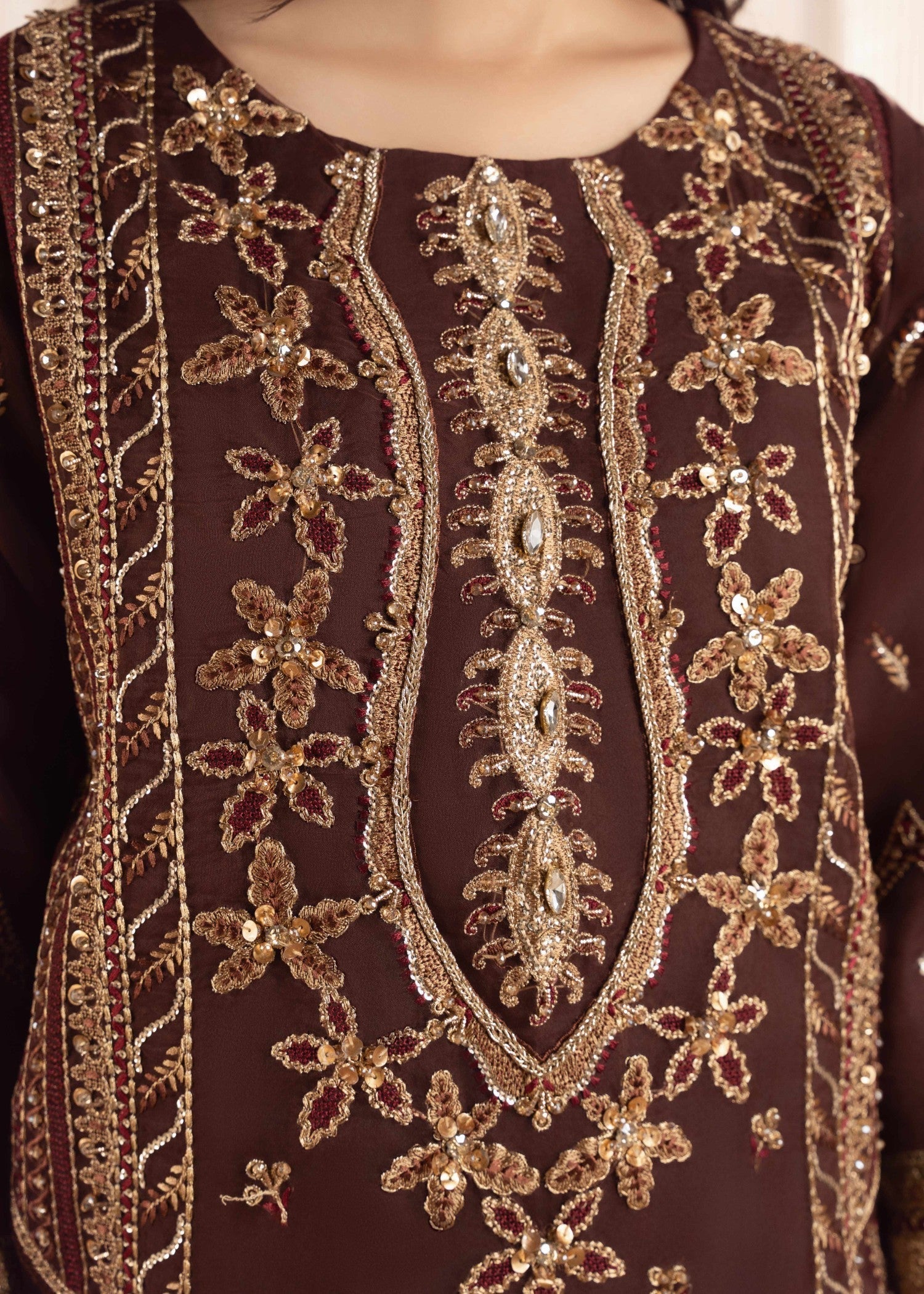 Zebaye Zareen US 551 chocolate brown(SB) Women 3pcs